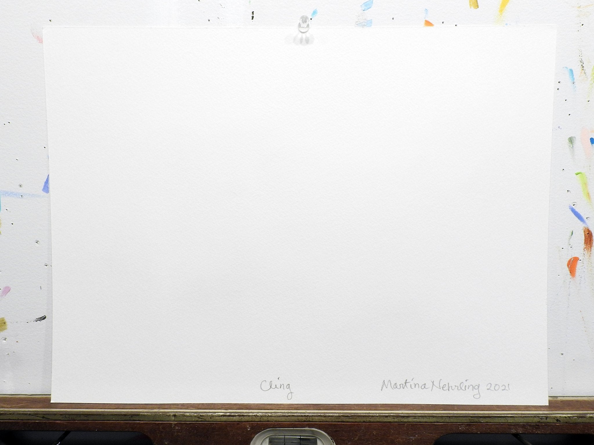 Cling - Martina Nehrling - Abstract Painting - Ideelart