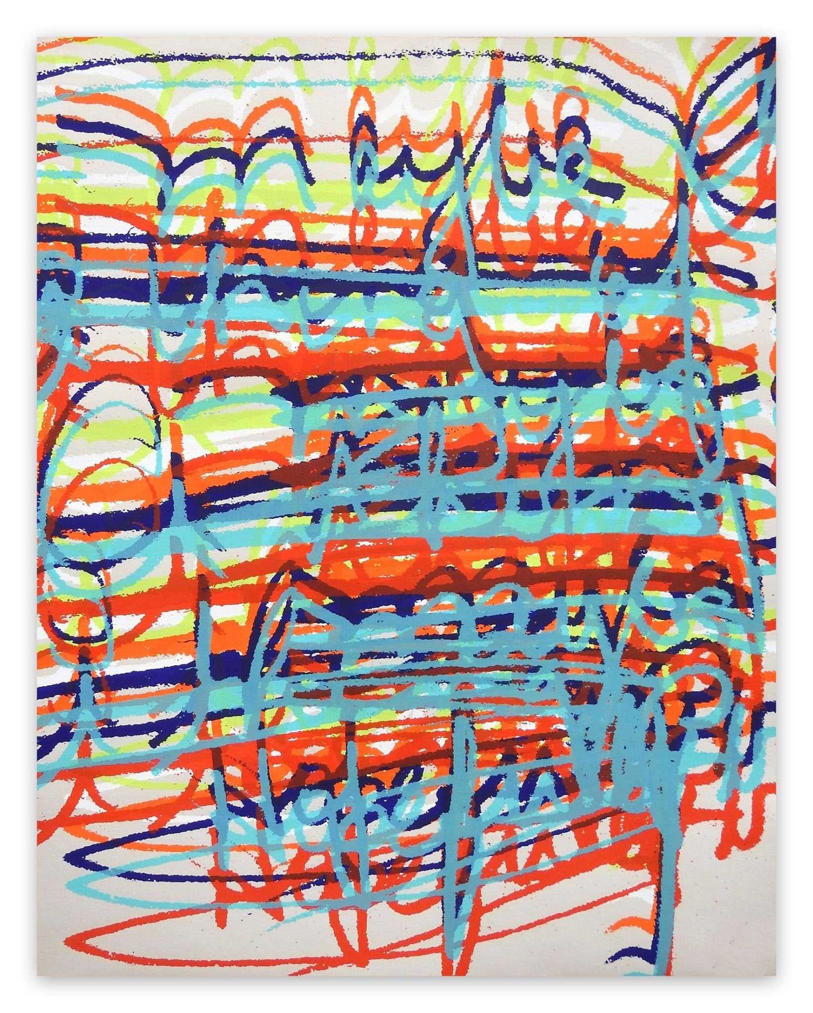 Maybe Maybe Maybe Hopefully - Martina Nehrling - Abstract Prints - Ideelart