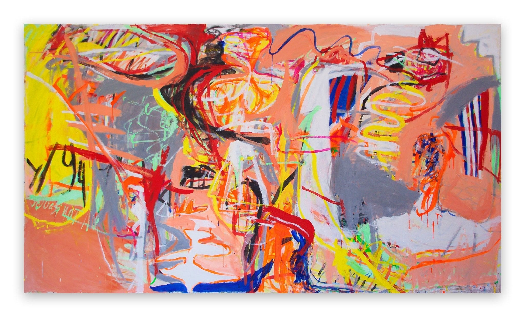 We'll Remember Baton Rouge - Macha Poynder - Abstract Painting - Ideelart