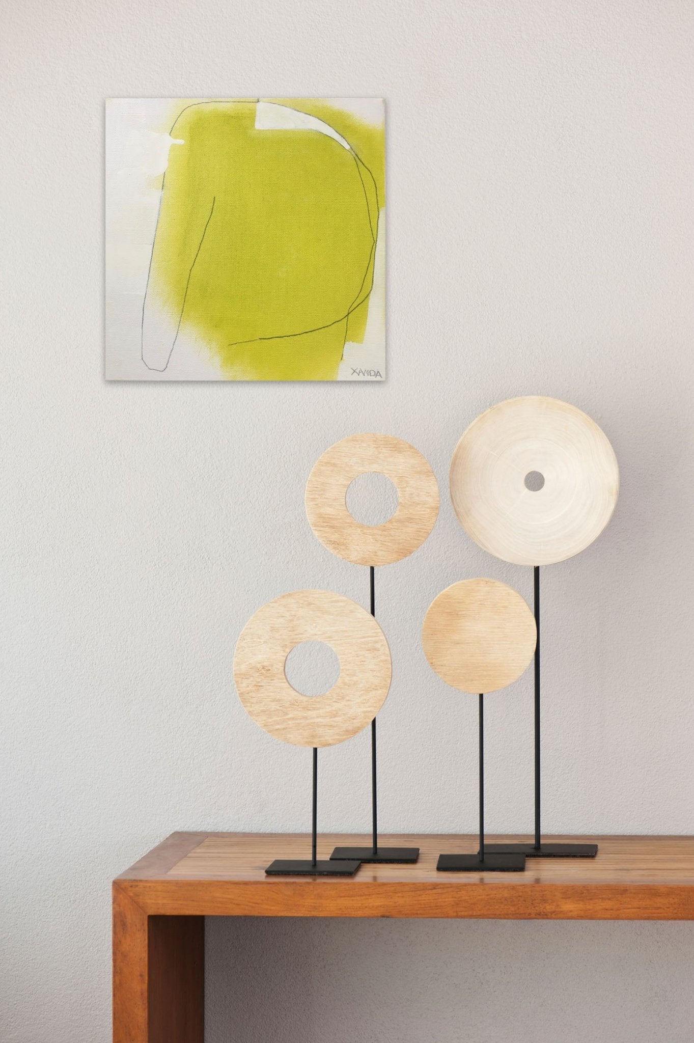 Holding Thought - Xanda McCagg - Abstract Painting - Ideelart