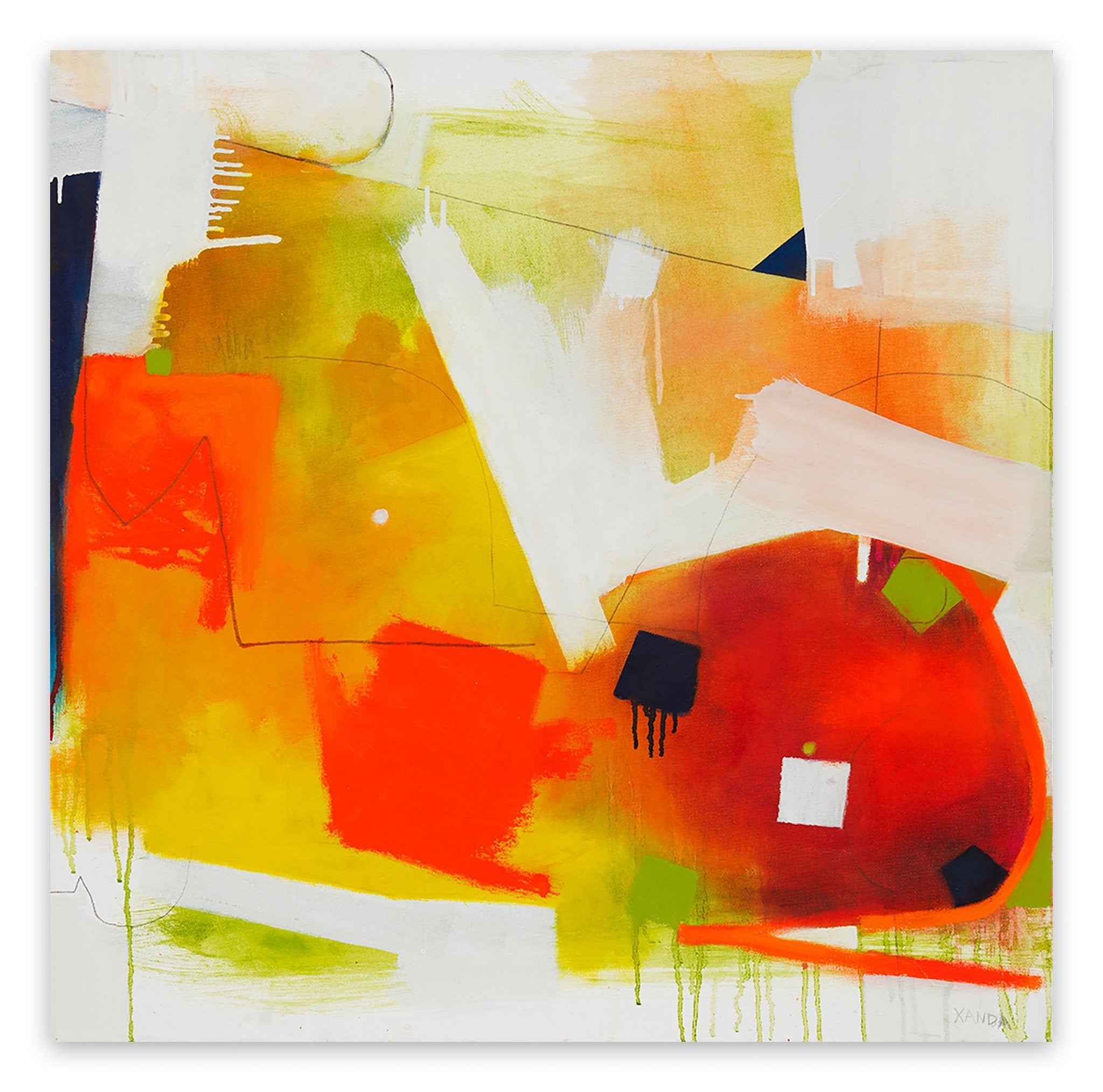 Manifest - Xanda McCagg - Abstract Painting - Ideelart