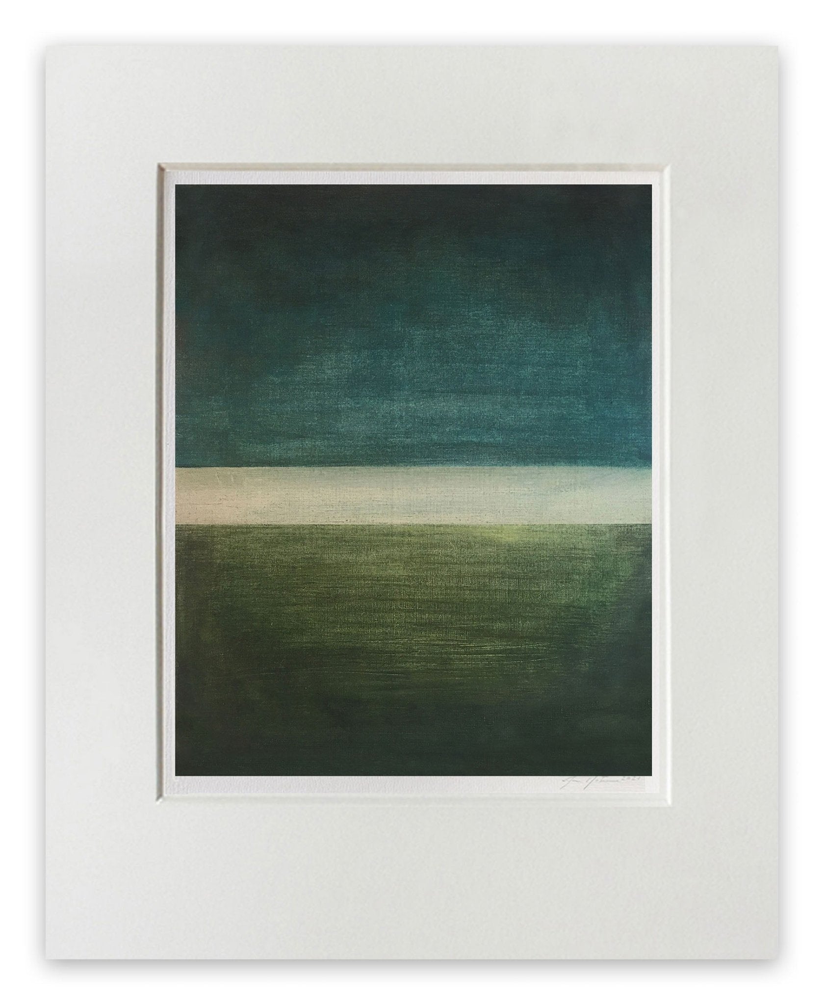 Linear Still - Janise Yntema - Abstract Painting - Ideelart