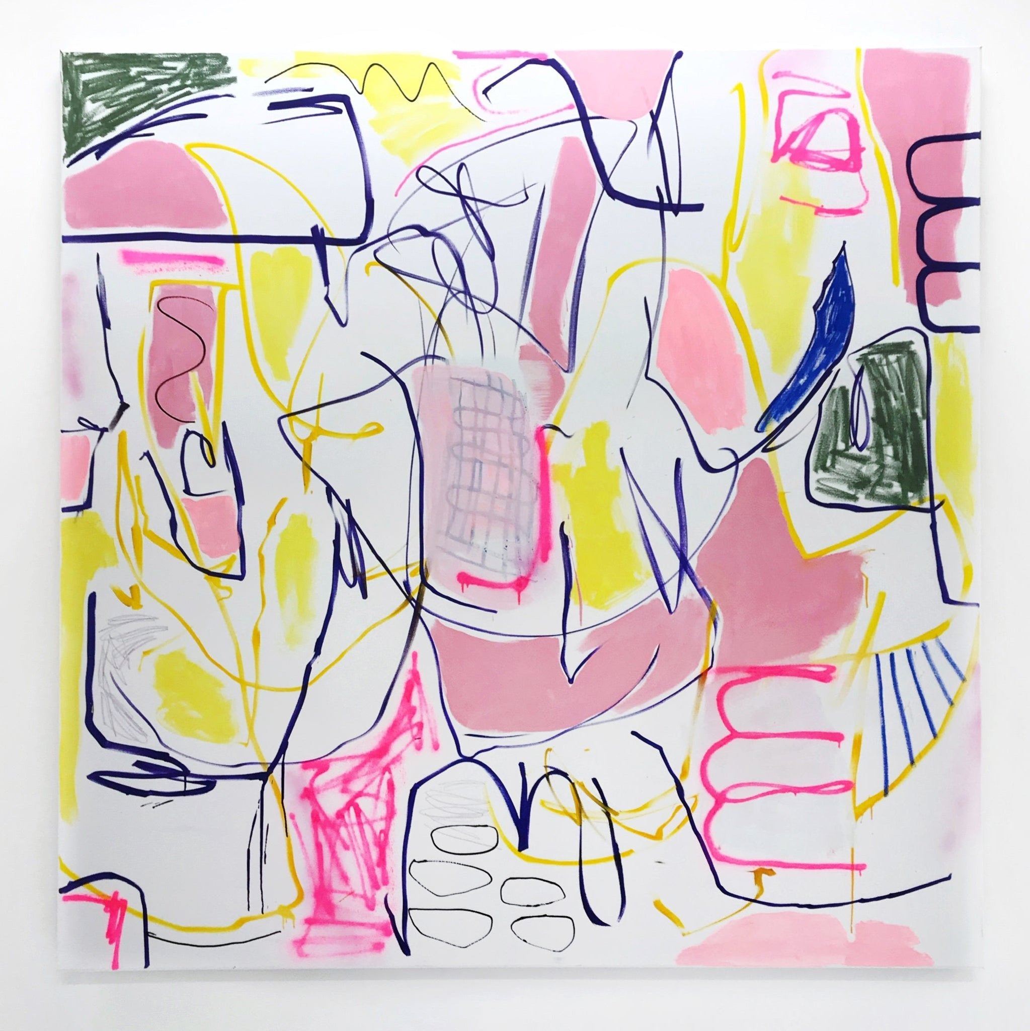 Living the high life - Manuela Karin Knaut - Abstract Painting - Ideelart