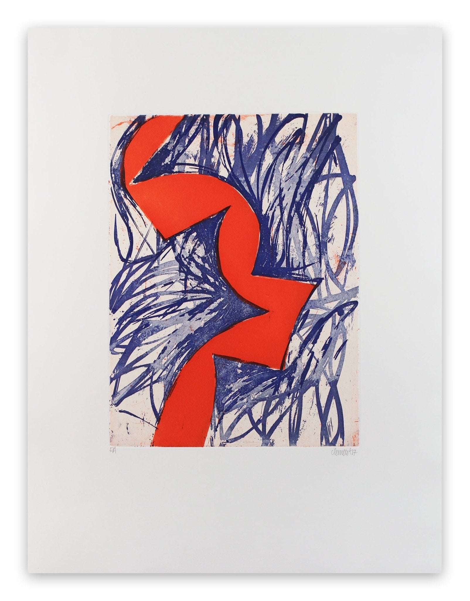 17M6G - 2017 - Alain Clément - Abstract Prints - Ideelart