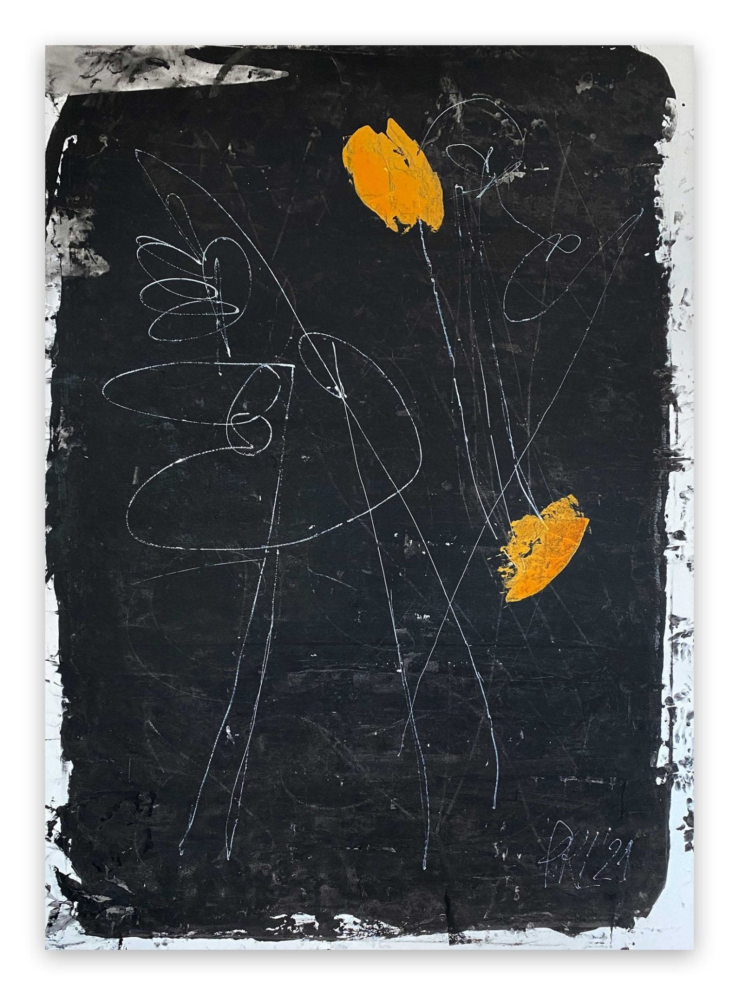 Helen's Dance - Paul Landauer - Abstract Painting - Ideelart