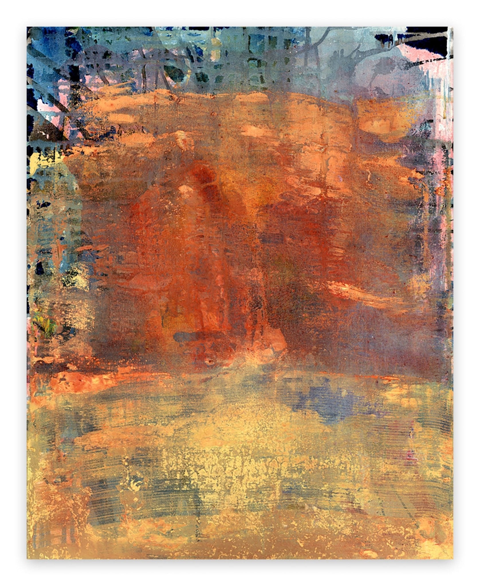 A Quintet for Keith Jarrett (Paris) - Yari Ostovany - Abstract Painting - Ideelart