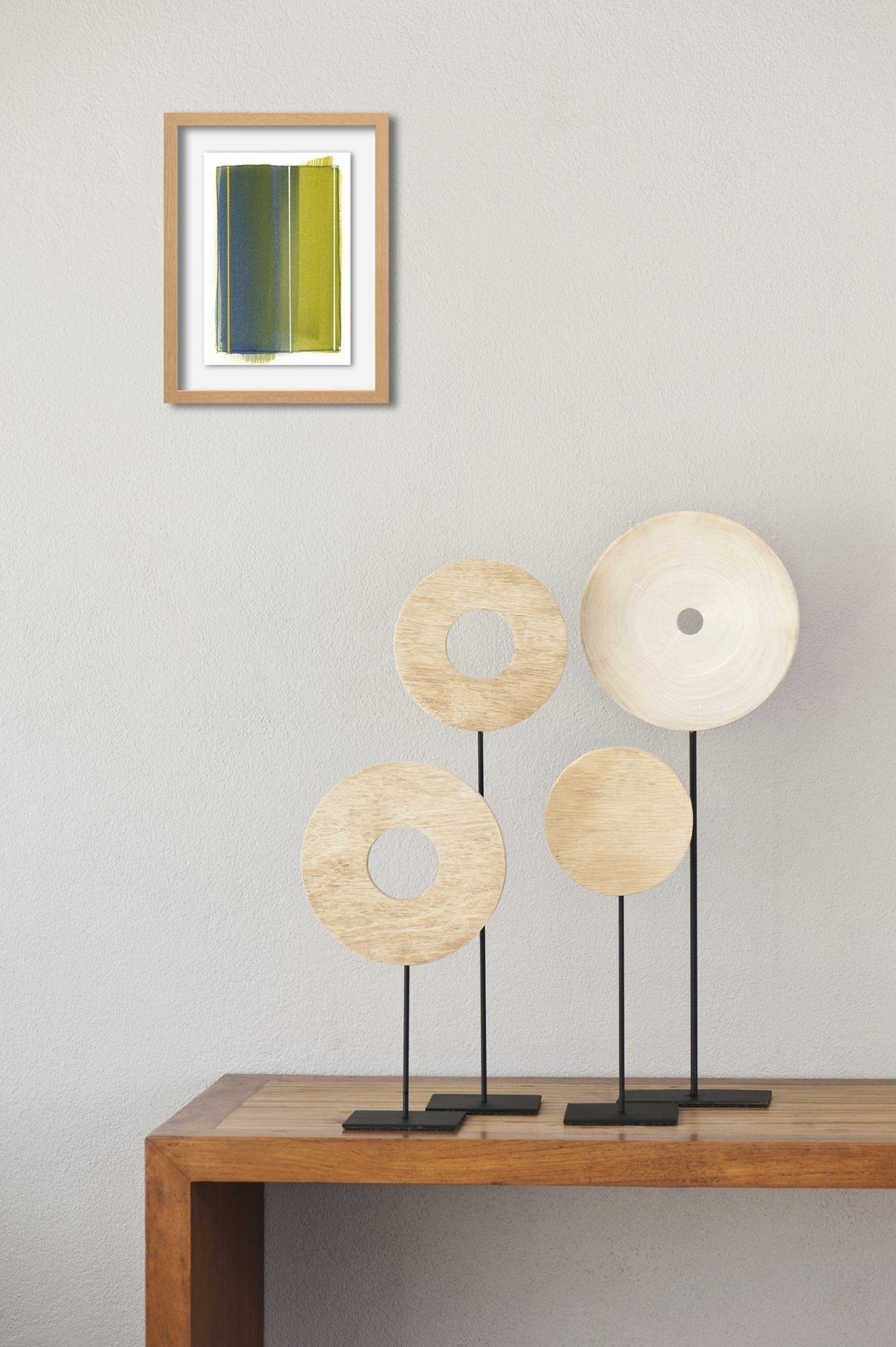 Map Fragment (2/5/2015) - Matthew Langley - Abstract Painting - Ideelart