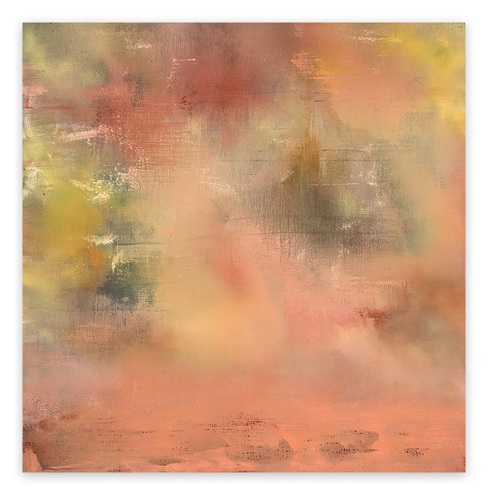 Fragments of Poetry and Silence 45 (For Pablo Neruda) - Yari Ostovany - Abstract Painting - Ideelart