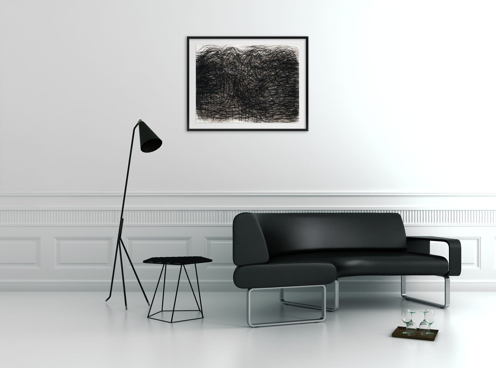 Arietta series 1 - Margaret Neill - Abstract Drawing - Ideelart