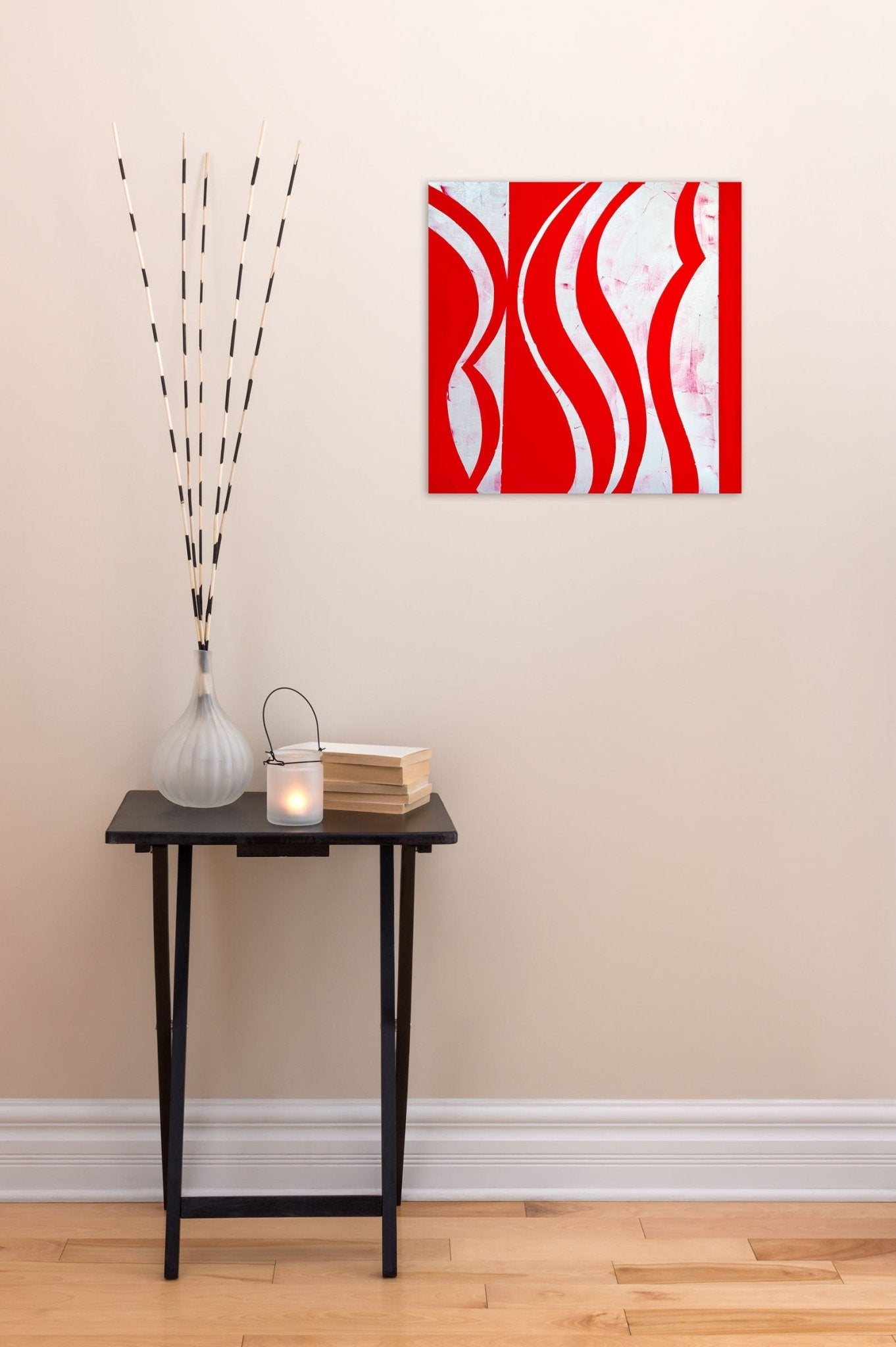 Opposing Currents no.I - Gudrun Mertes - Frady - Abstract Painting - Ideelart