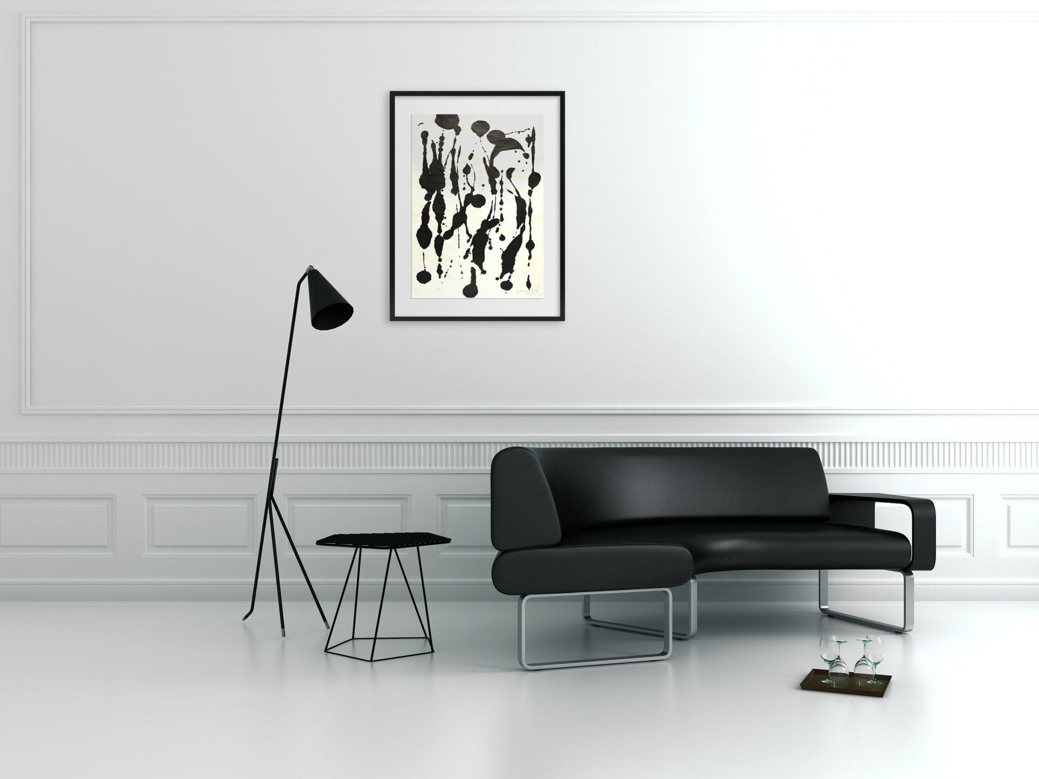 The Secret Life of Plants - Gudrun Mertes - Frady - Abstract Painting - Ideelart