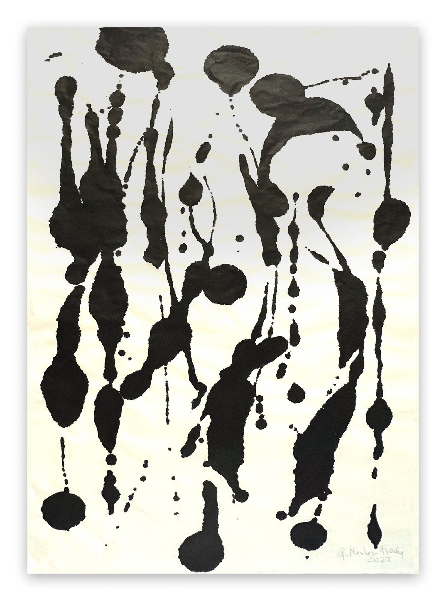 The Secret Life of Plants - Gudrun Mertes - Frady - Abstract Painting - Ideelart