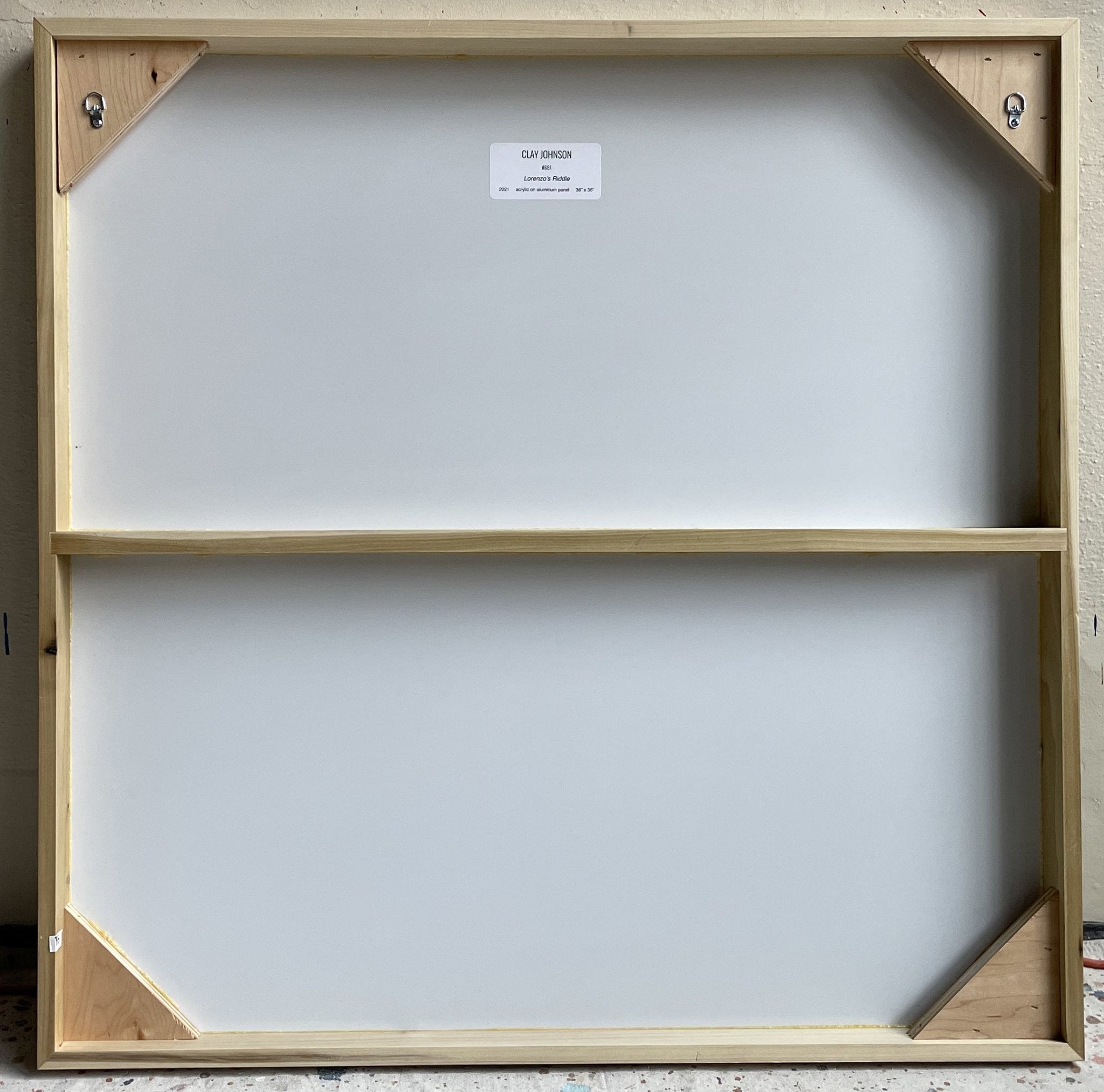 Lorenzo's Riddle - Clay Johnson - Abstract Painting - Ideelart