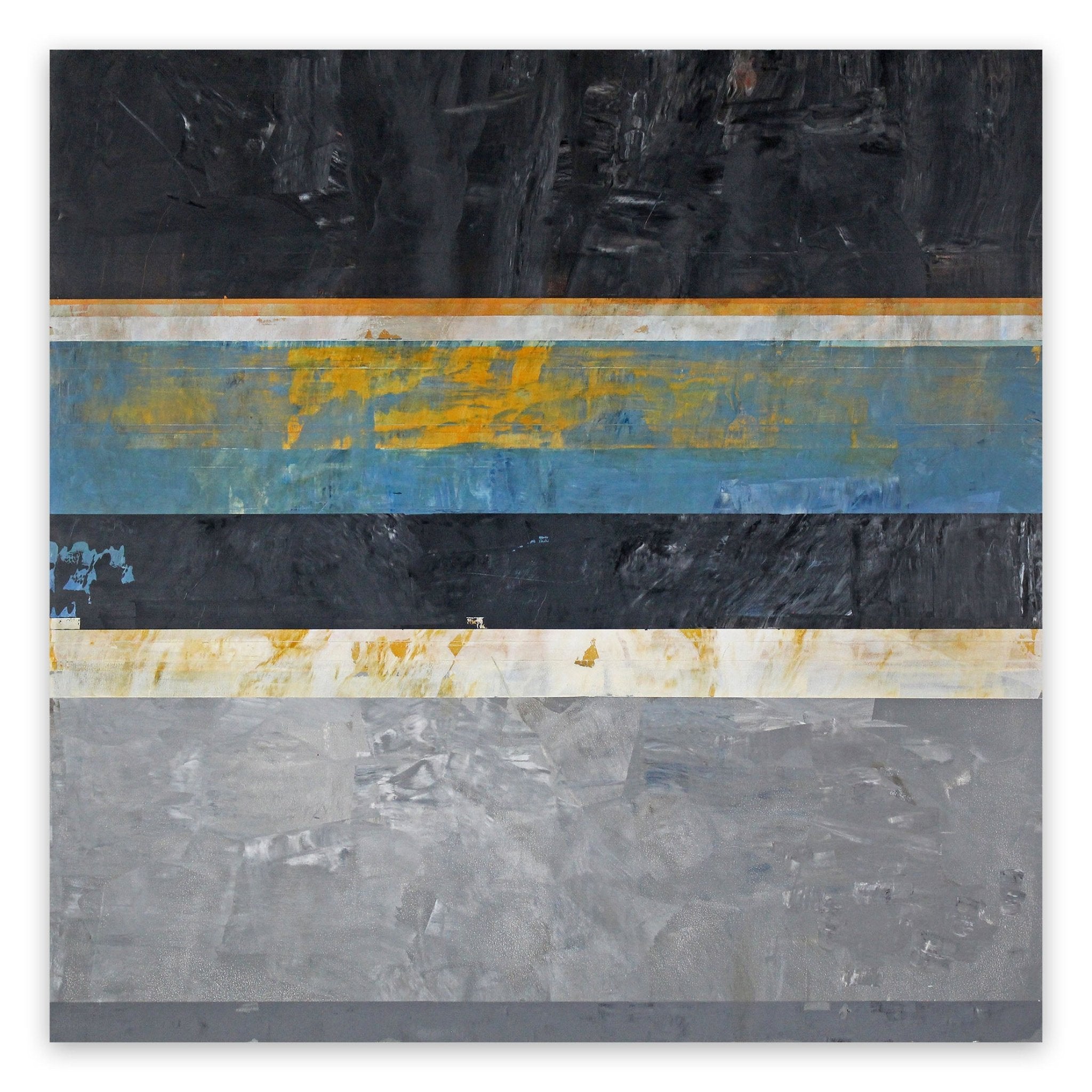 For Henry Hudson - Clay Johnson - Abstract Painting - Ideelart