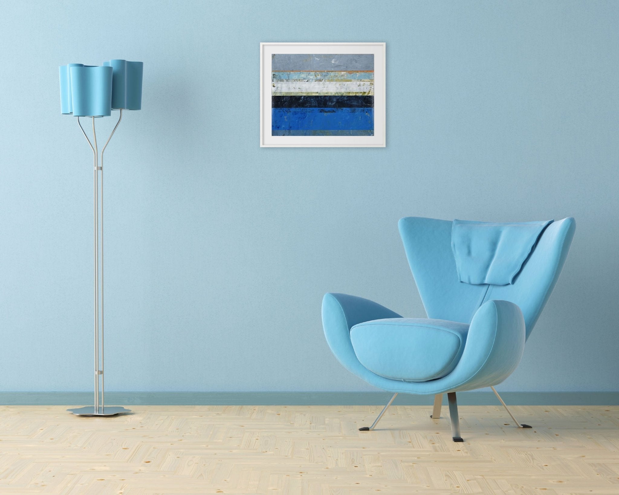 Untitled (704) - Clay Johnson - Abstract Painting - Ideelart