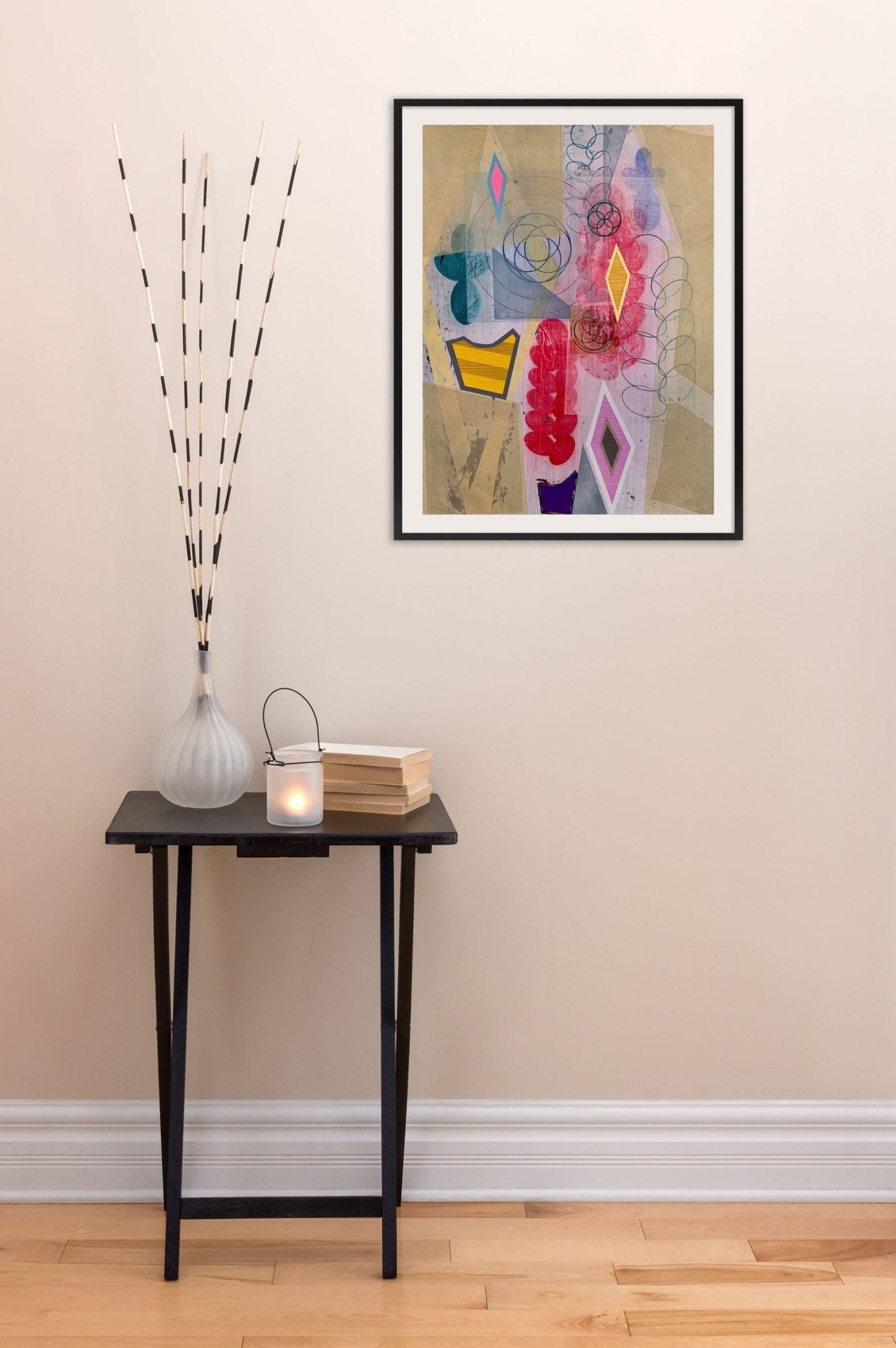 Iterations (Jewels) - Michael Barringer - Abstract Painting - Ideelart