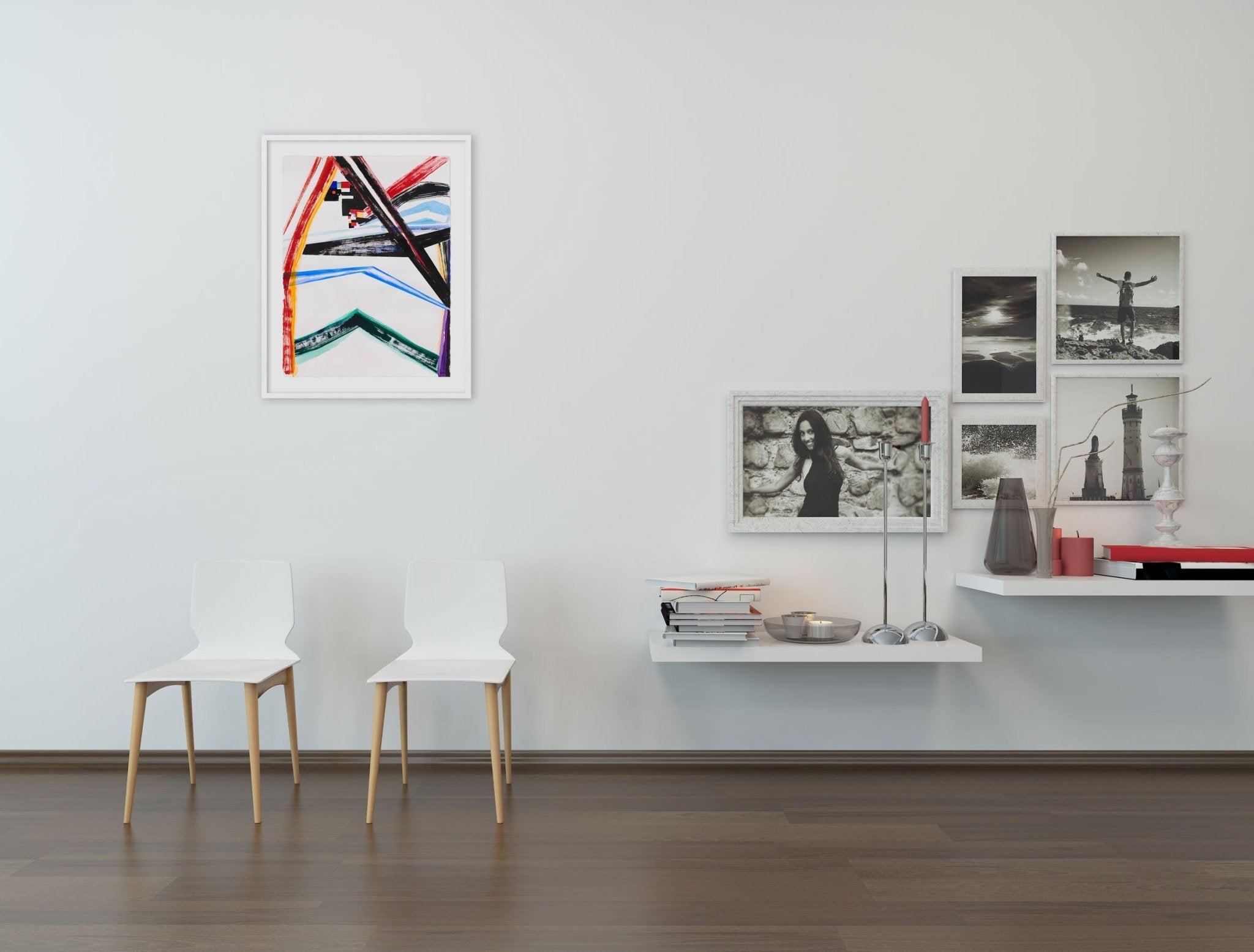 Jette 2 - Laura Newman - Abstract Painting - Ideelart