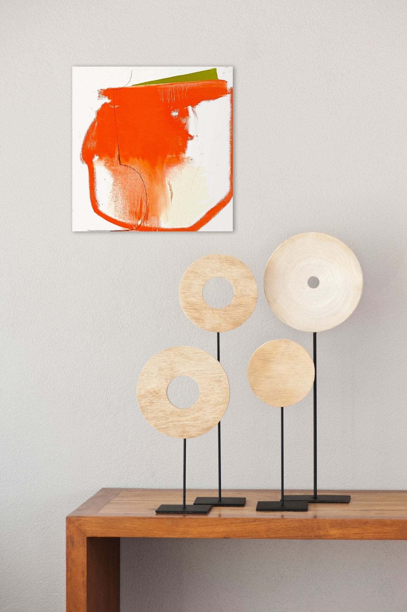 Imprint - ed - Xanda McCagg - Abstract Painting - Ideelart