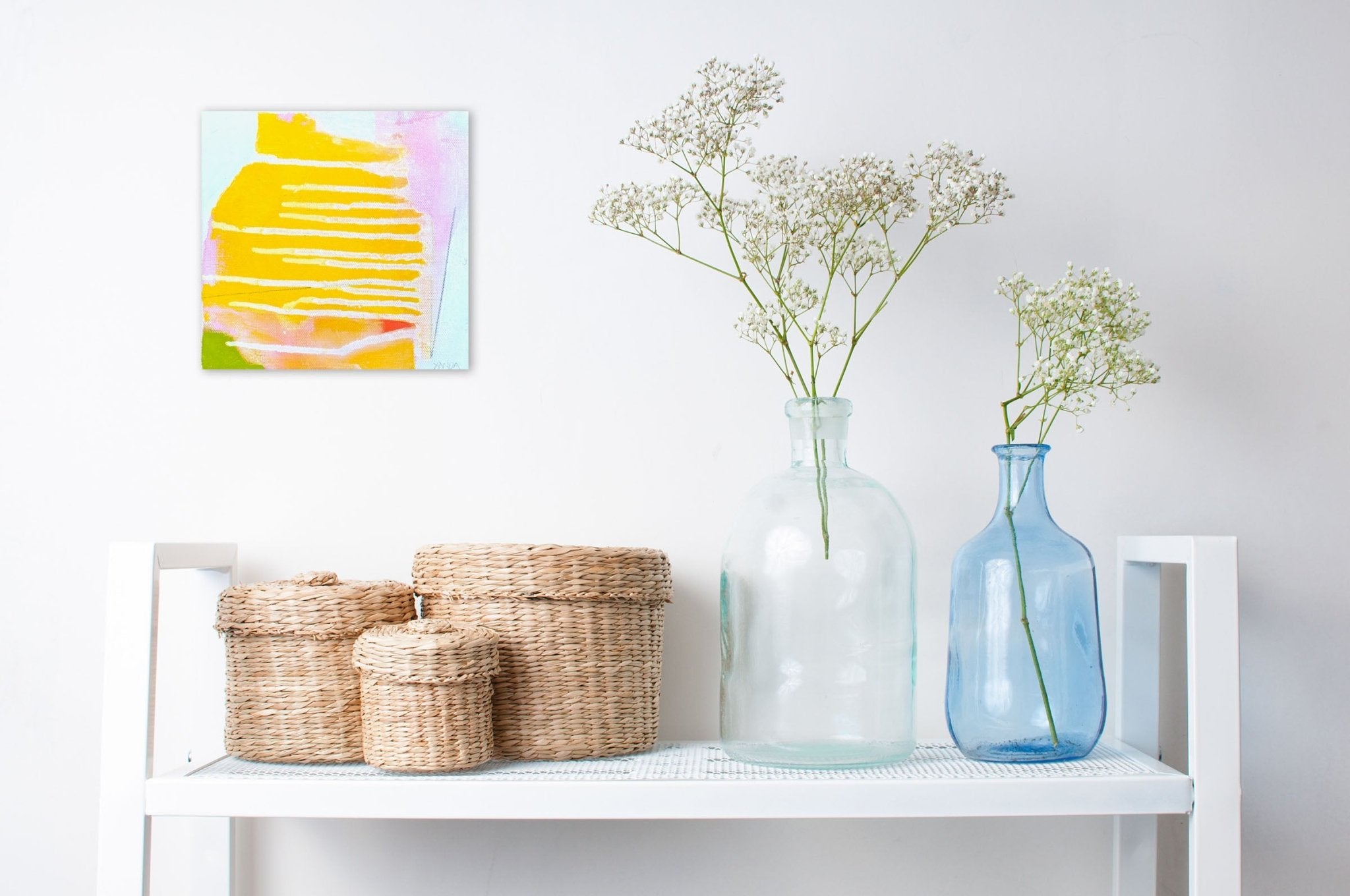 Touched - Xanda McCagg - Abstract Painting - Ideelart