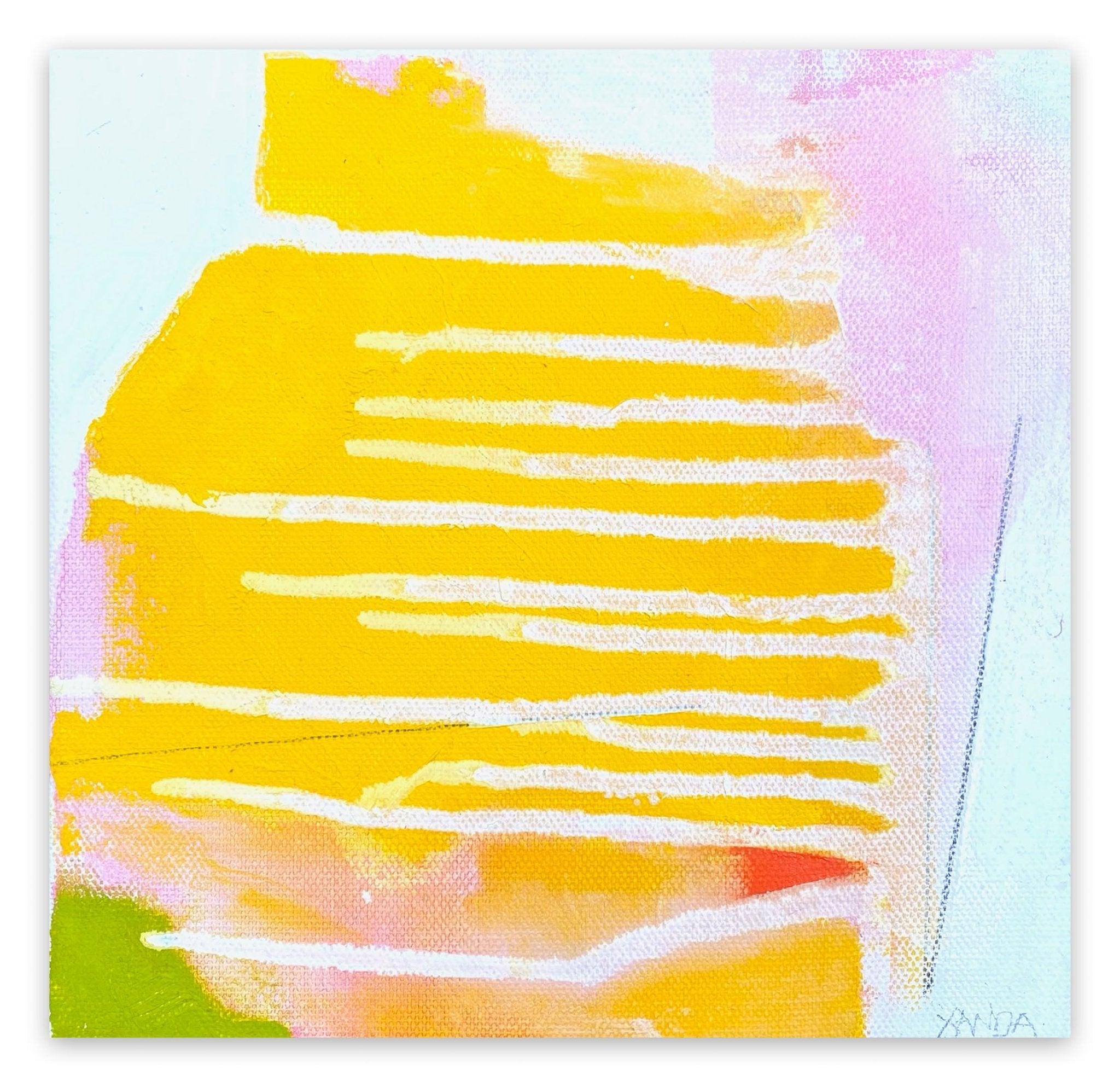 Touched - Xanda McCagg - Abstract Painting - Ideelart