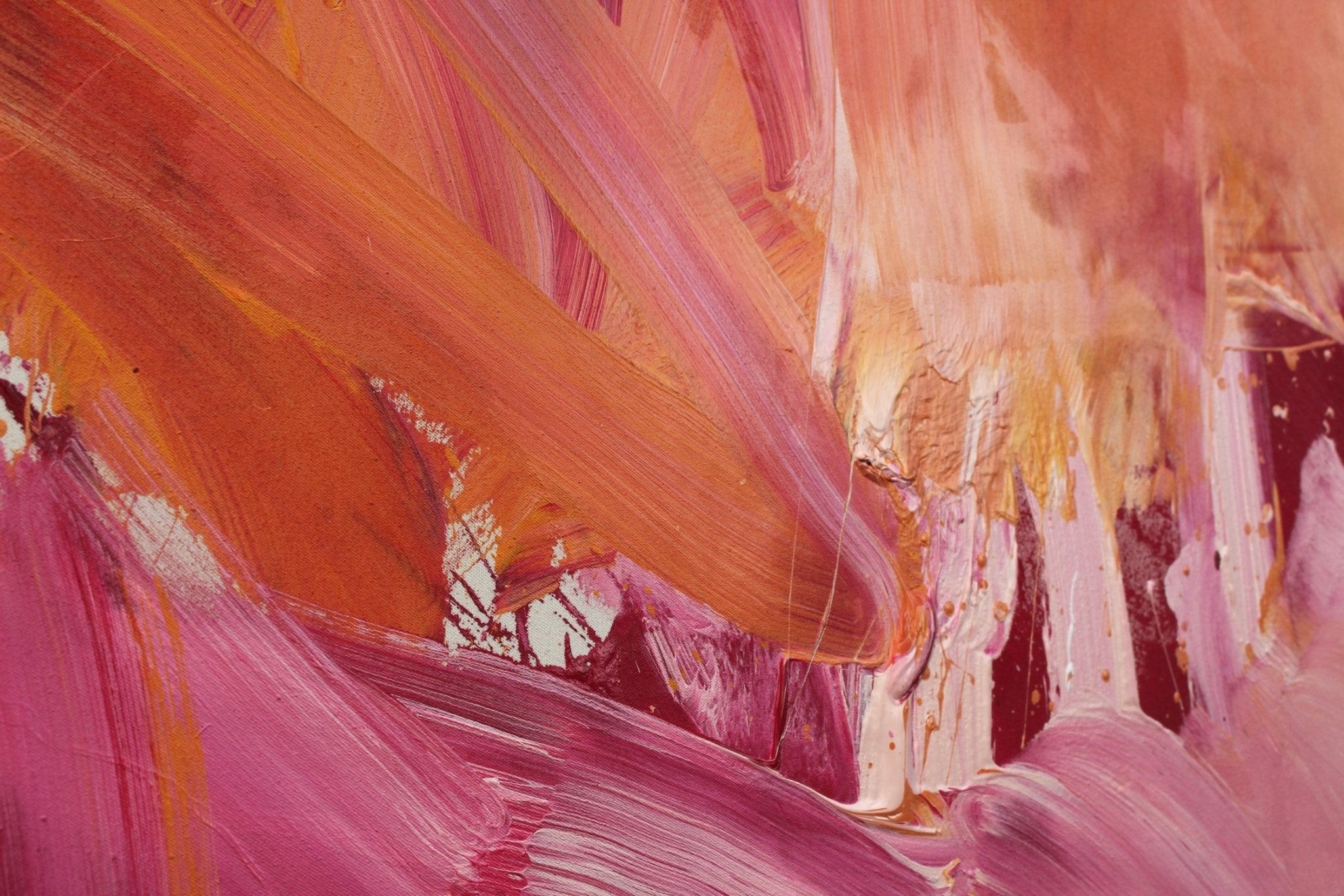 It's getting hot in here - Daniela Schweinsberg - Abstract Painting - Ideelart