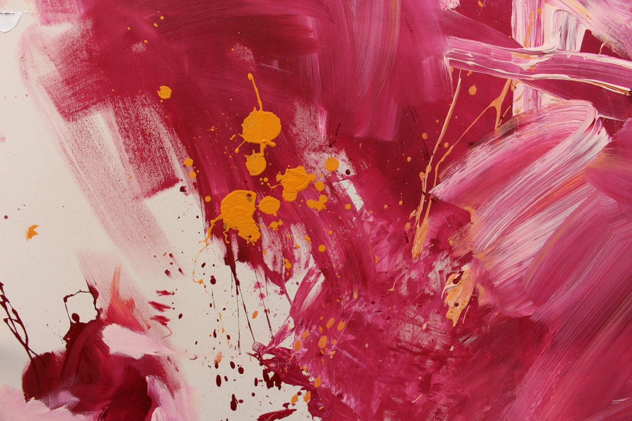 It's getting hot in here - Daniela Schweinsberg - Abstract Painting - Ideelart