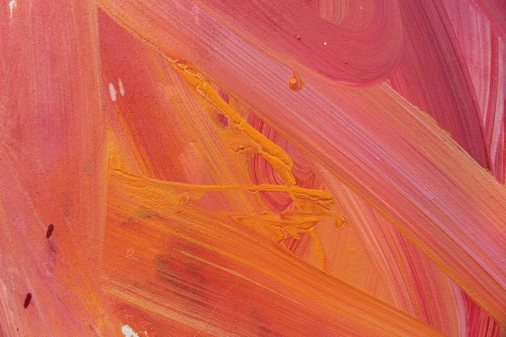 It's getting hot in here - Daniela Schweinsberg - Abstract Painting - Ideelart