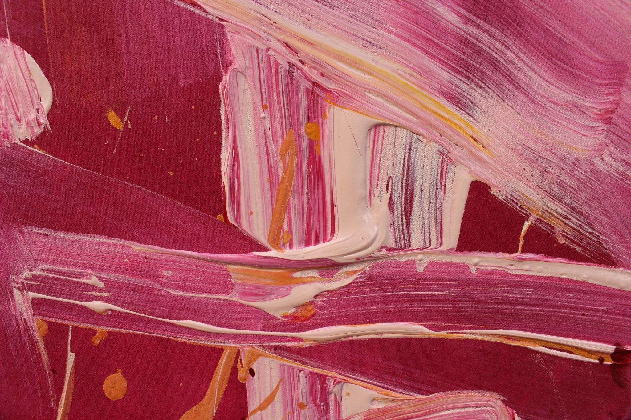 It's getting hot in here - Daniela Schweinsberg - Abstract Painting - Ideelart