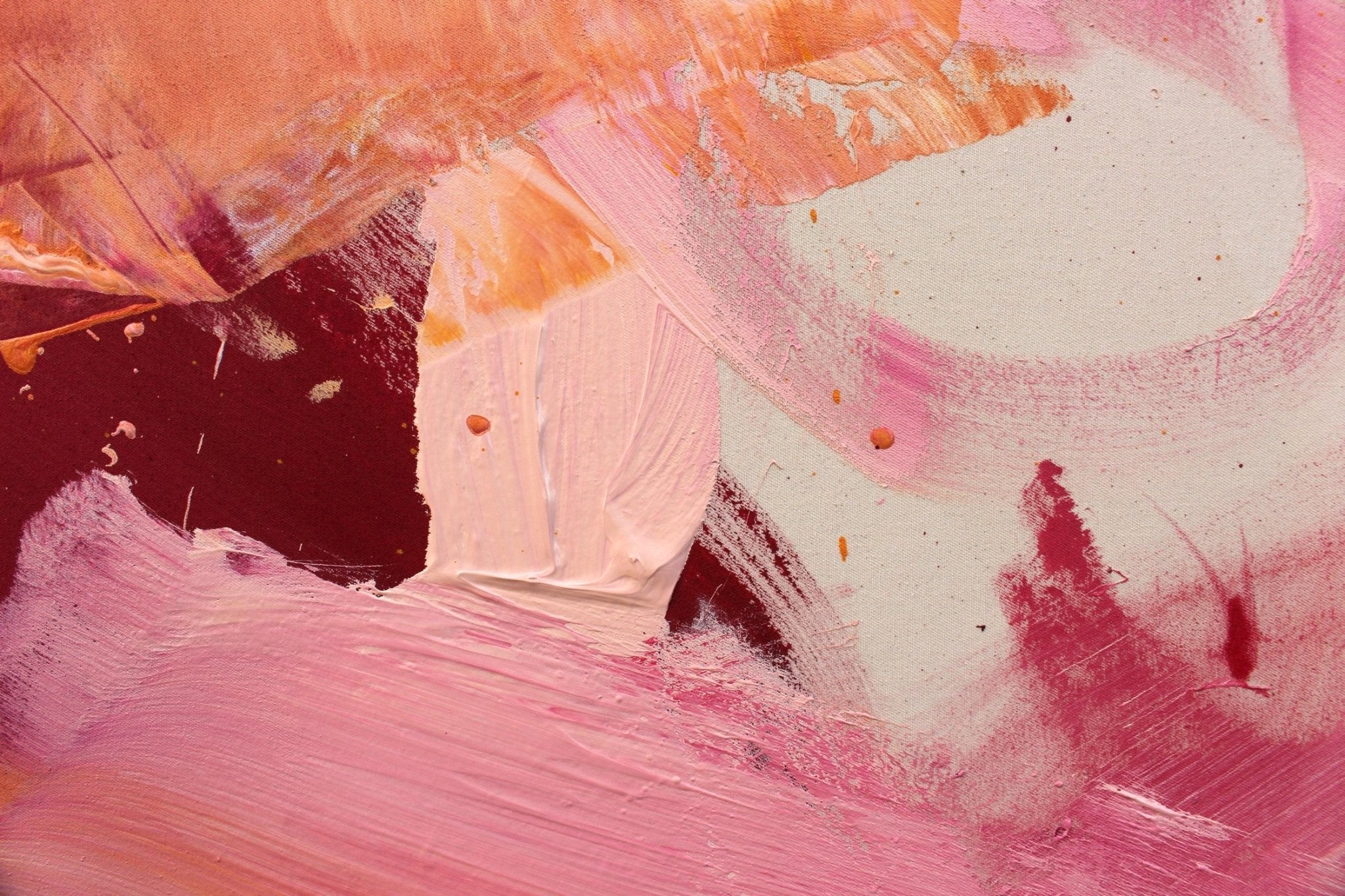 It's getting hot in here - Daniela Schweinsberg - Abstract Painting - Ideelart