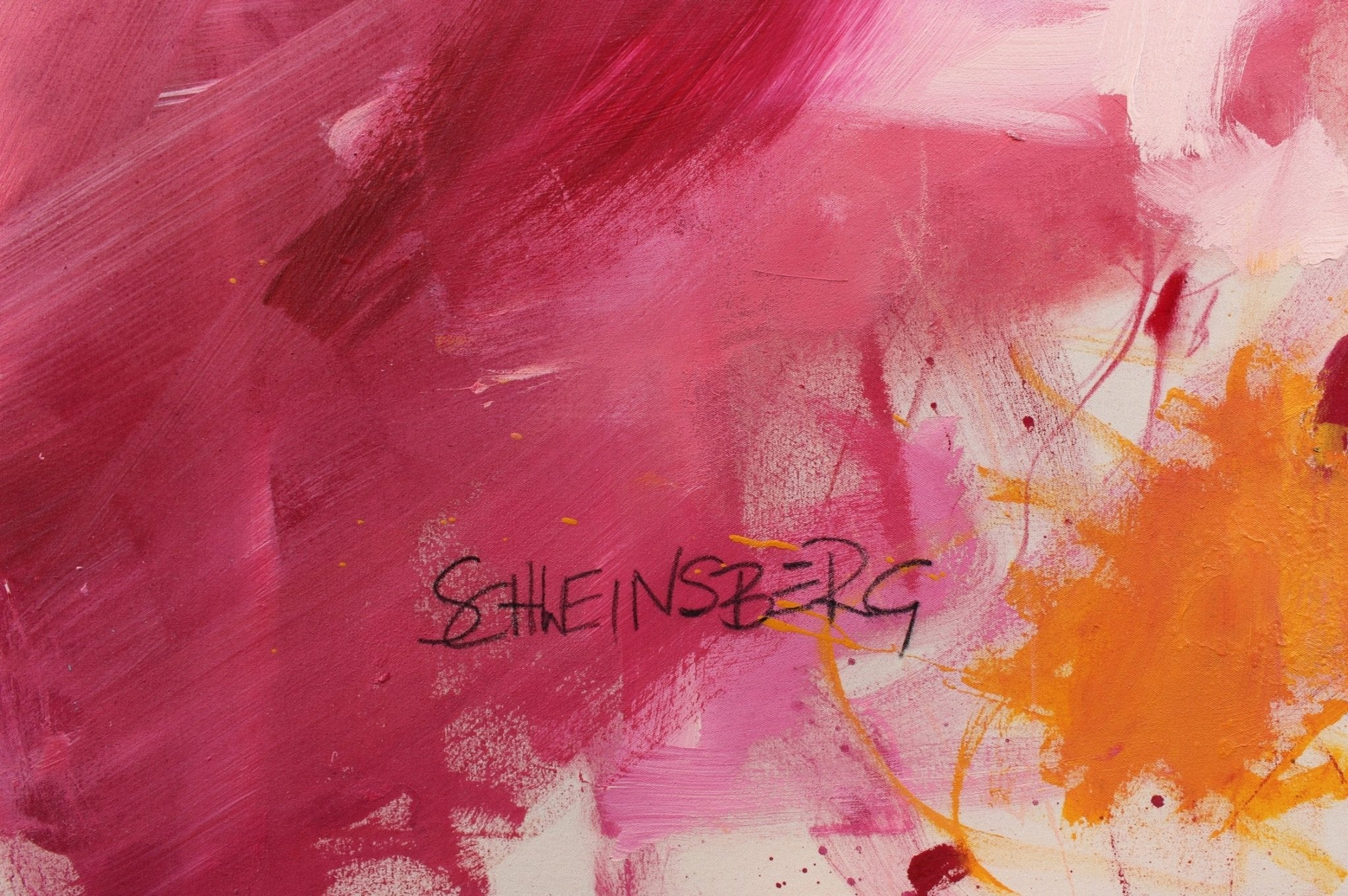 It's getting hot in here - Daniela Schweinsberg - Abstract Painting - Ideelart