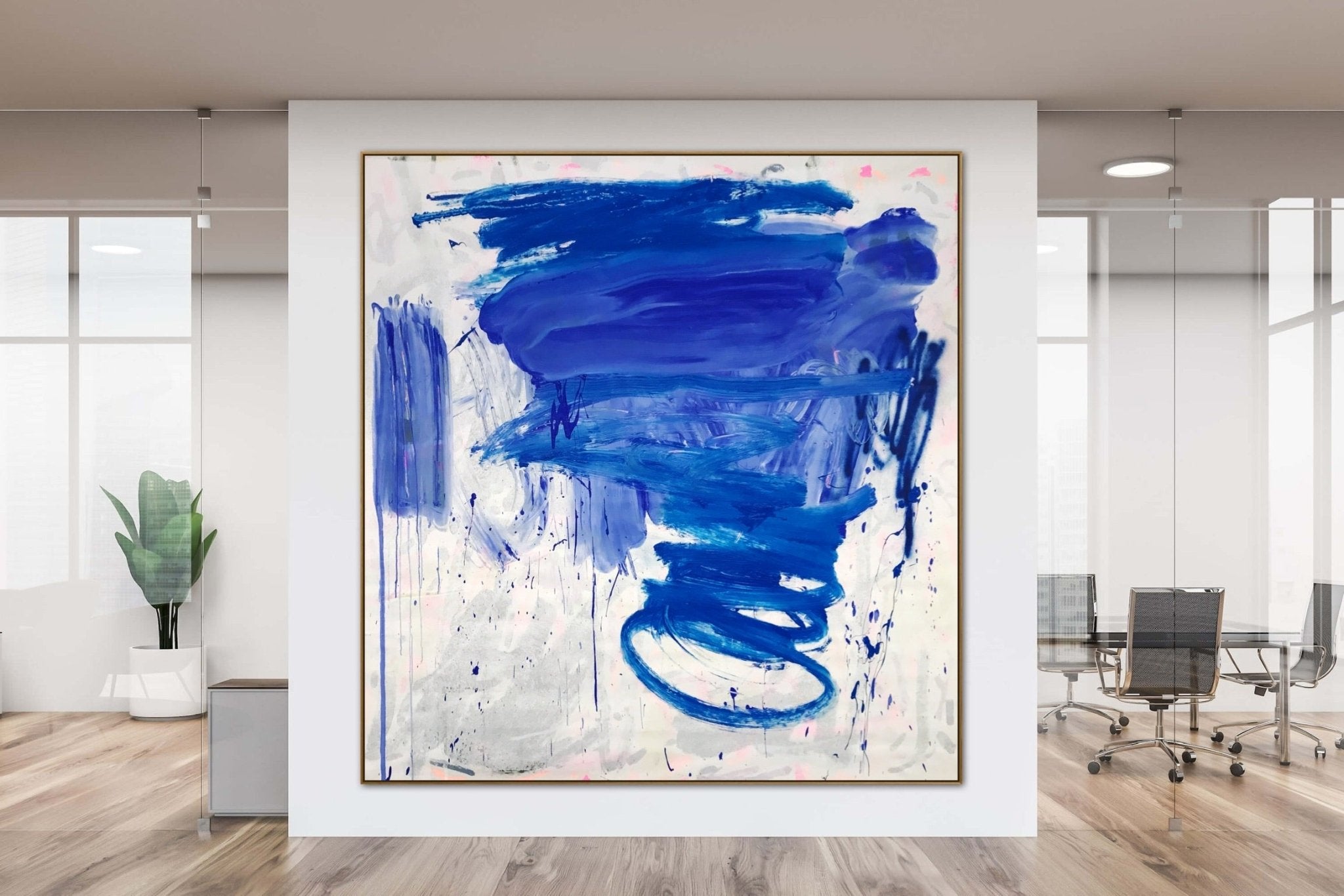 Summer walker - Manuela Karin Knaut - Abstract Painting - Ideelart