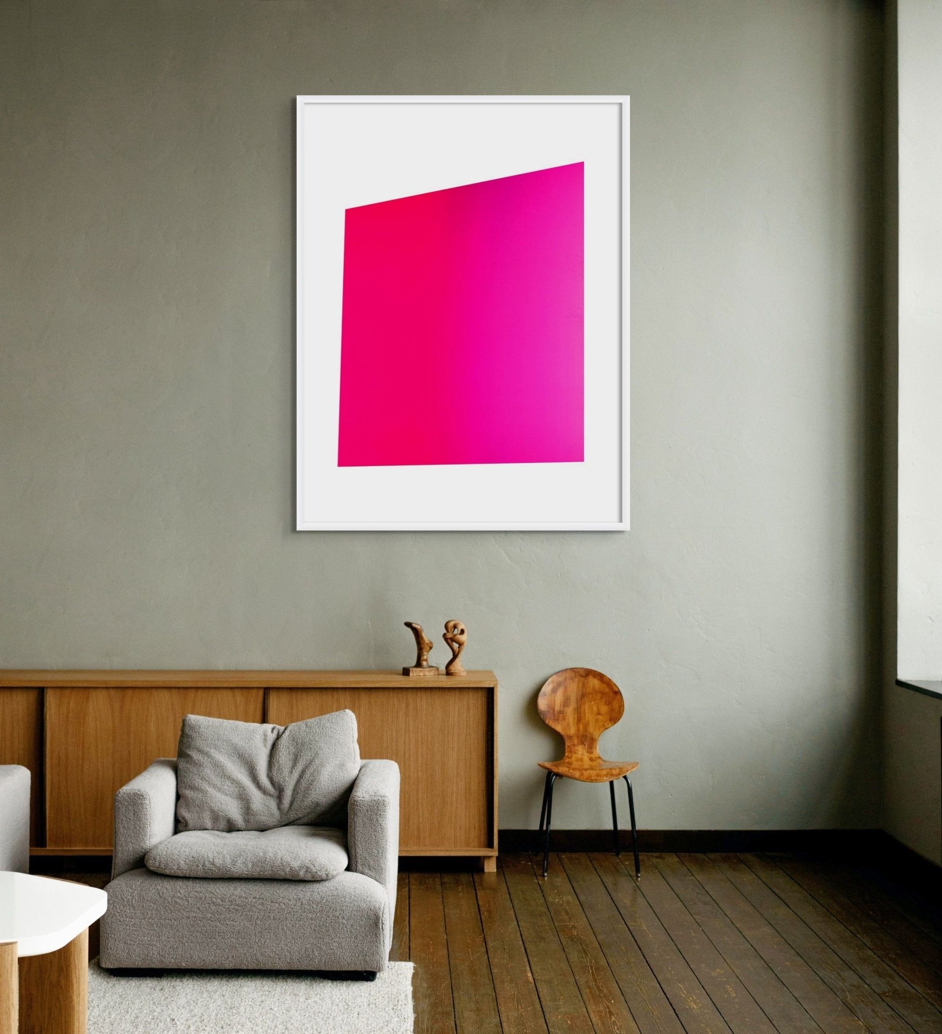 Color Kinesthesia 6A4221 - Pink - Anne Katrine Senstad - Abstract Photography - Ideelart