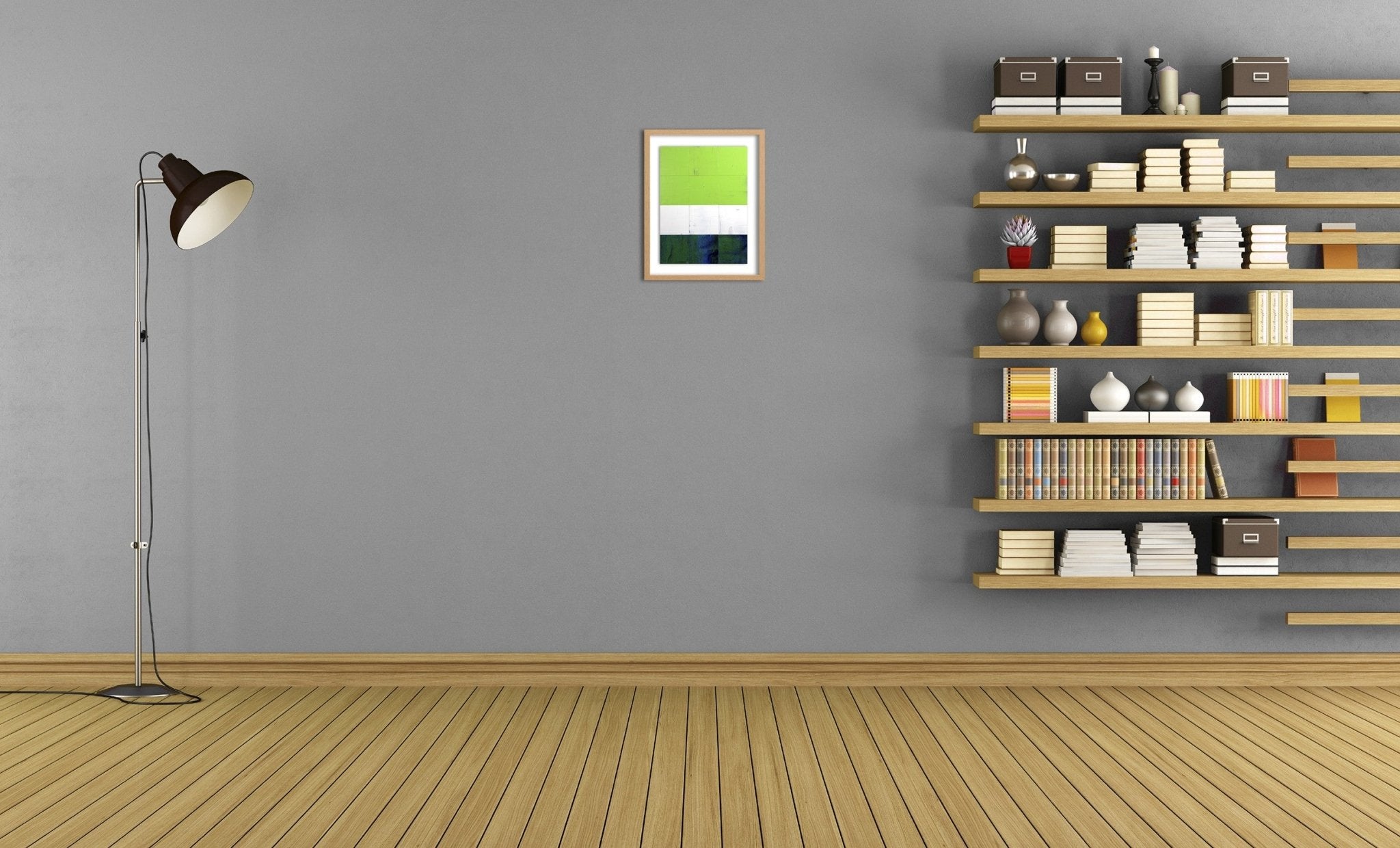 The Great Dominions - Matthew Langley - Abstract Painting - Ideelart