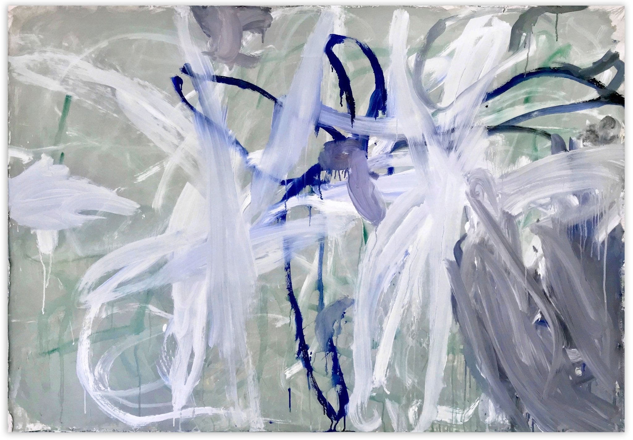 Ride a Horse and Get Away - Macha Poynder - Abstract Painting - Ideelart