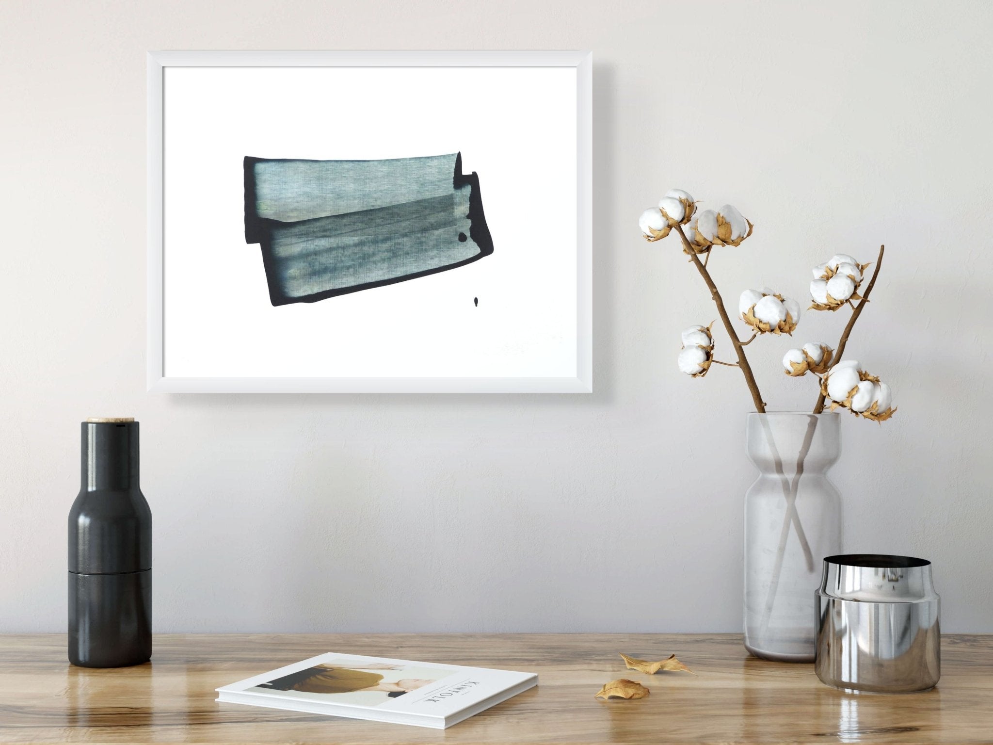 Riverside 04 - Emma Godebska - Abstract Painting - Ideelart