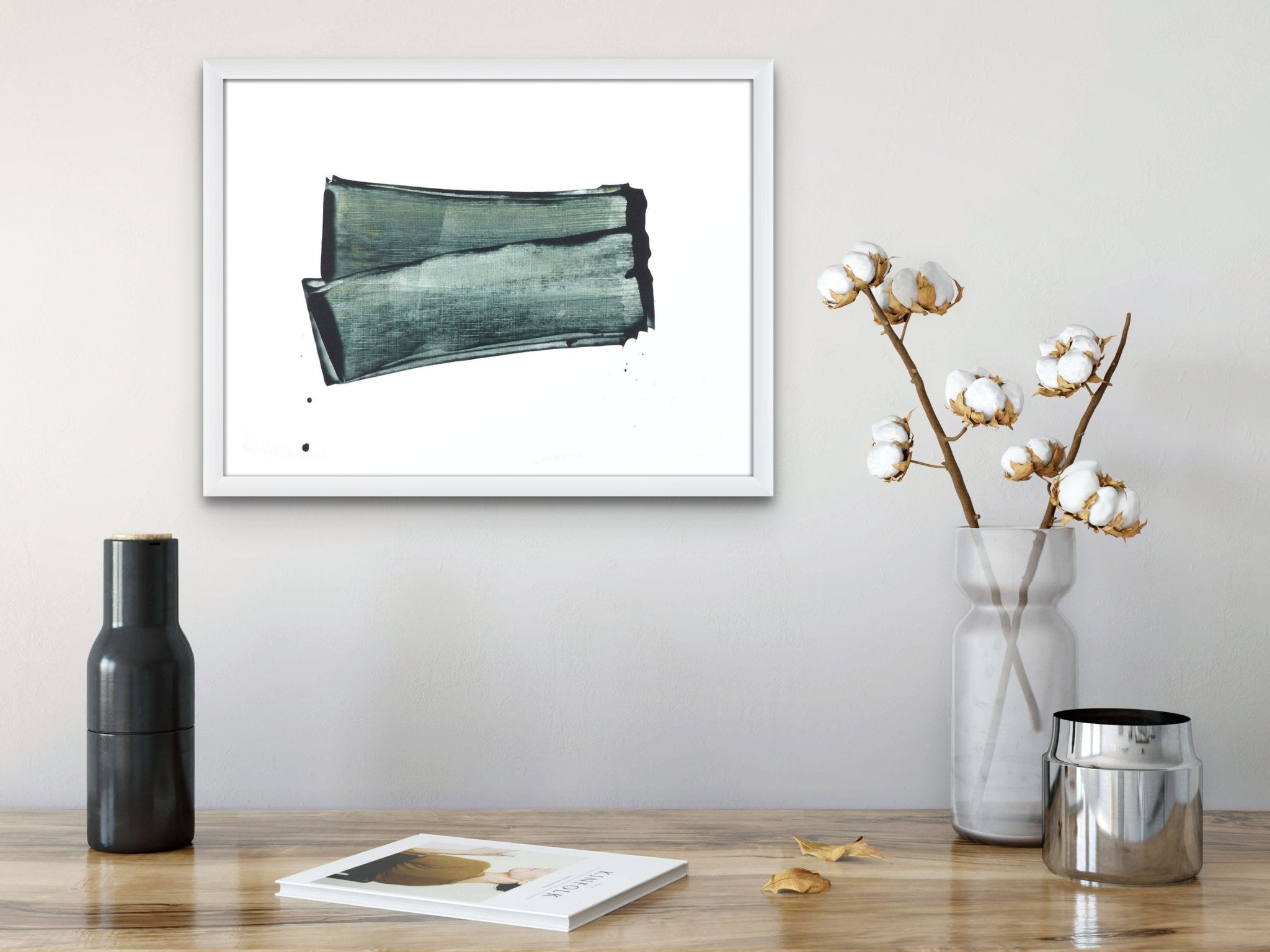 Riverside 07 - Emma Godebska - Abstract Painting - Ideelart