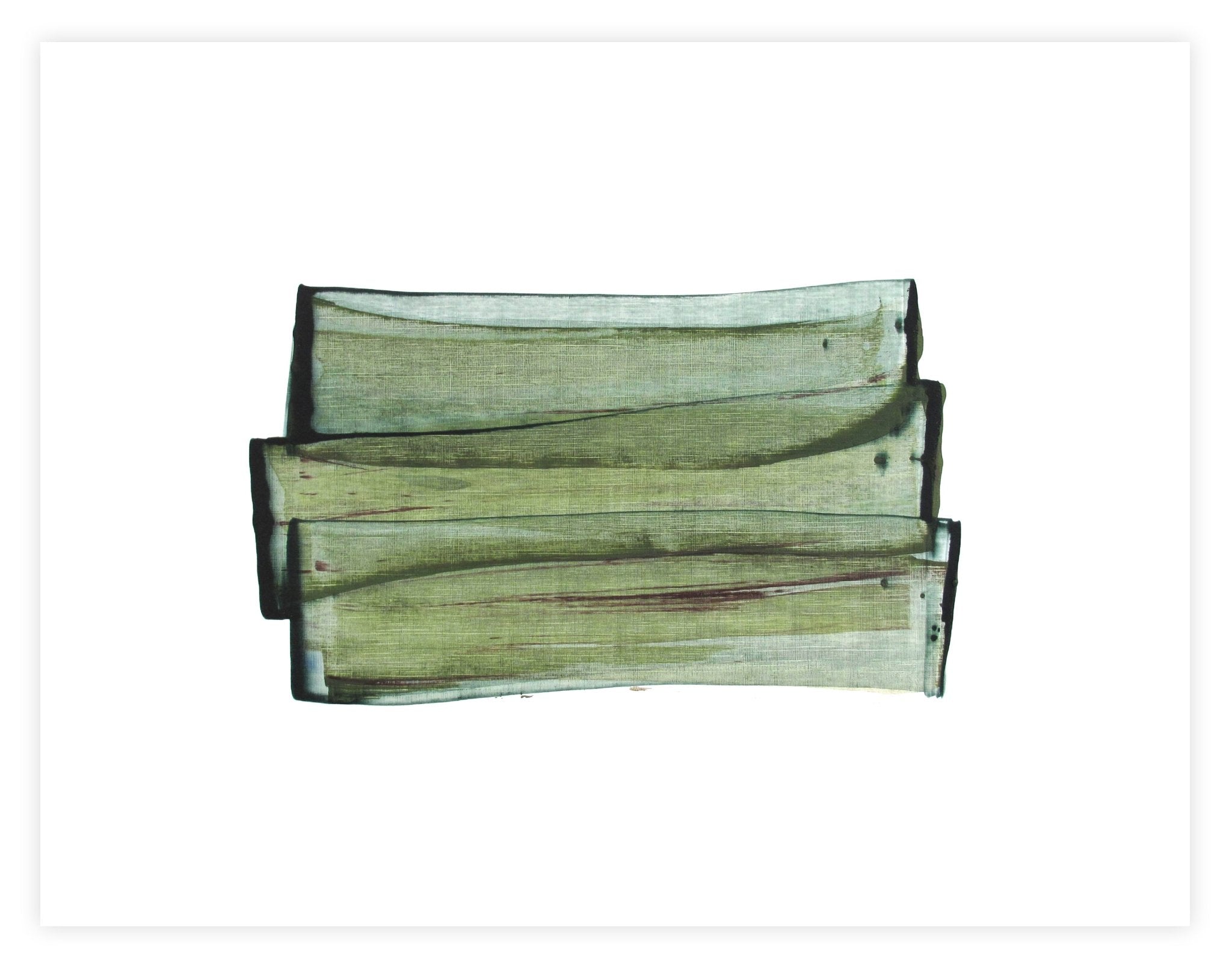 Duo Triptych 01 - Emma Godebska - Abstract Painting - Ideelart