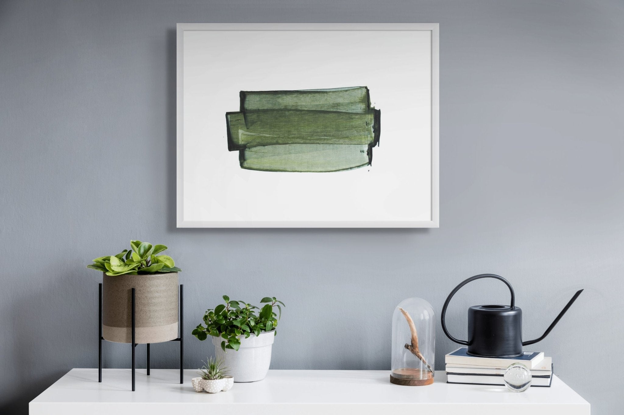 Duo Triptych 03 - Emma Godebska - Abstract Painting - Ideelart