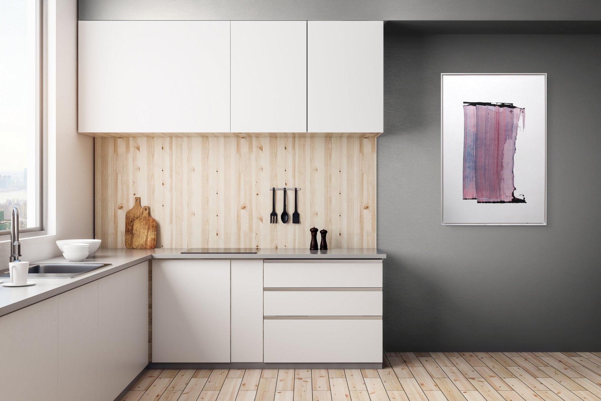 Slown Down - Emma Godebska - Abstract Painting - Ideelart