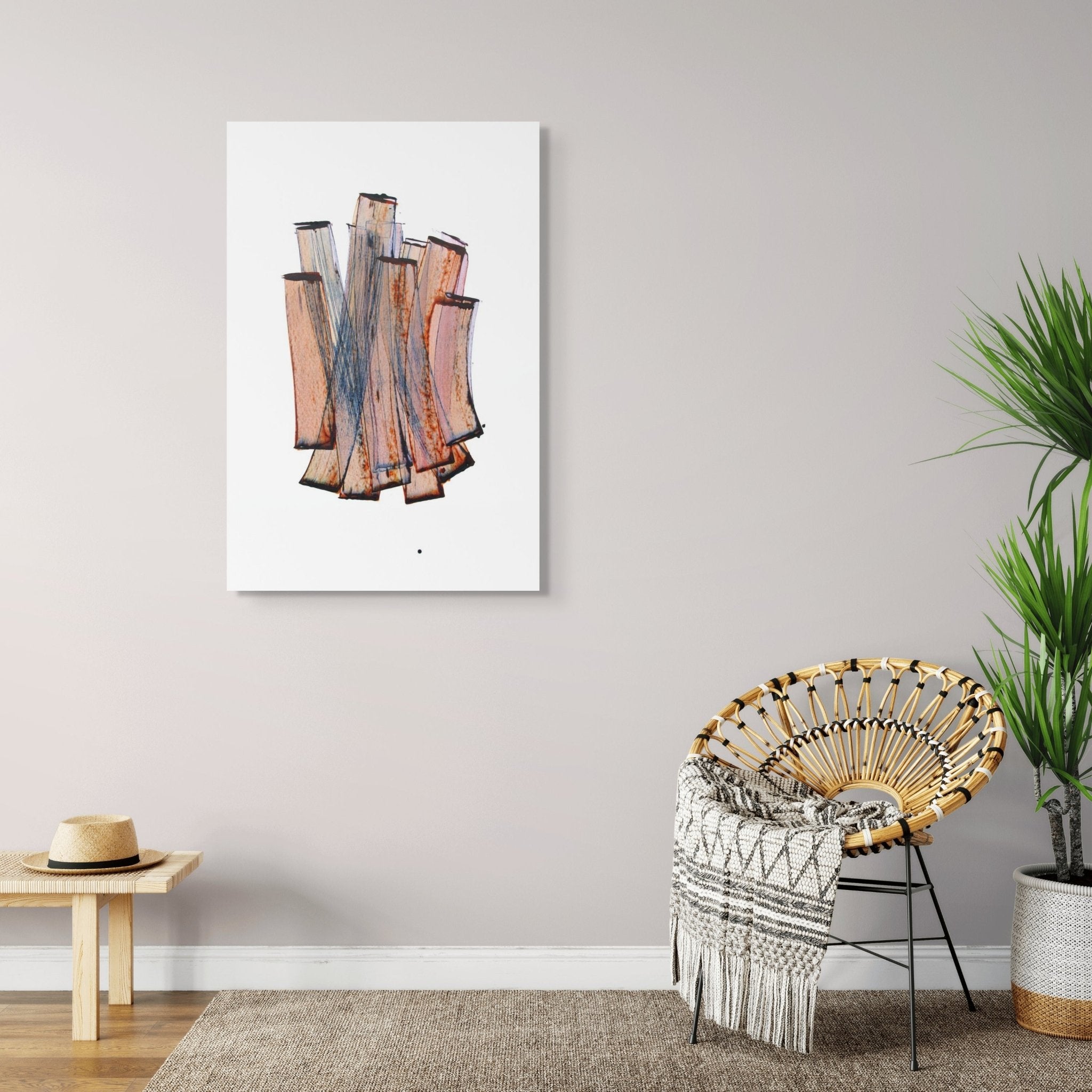 Contrast 01 - Emma Godebska - Abstract Painting - Ideelart