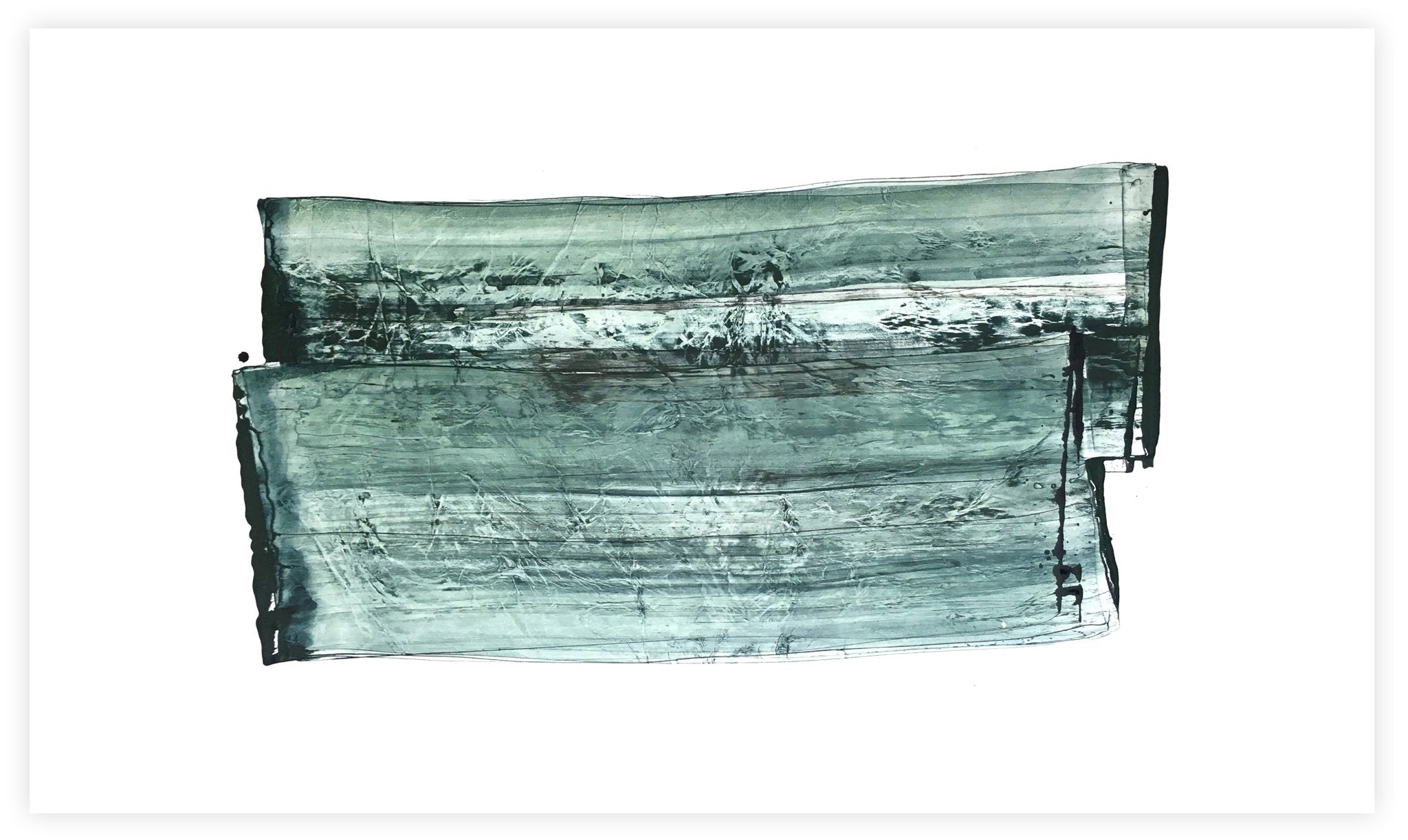 Rainy Day - Emma Godebska - Abstract Painting - Ideelart