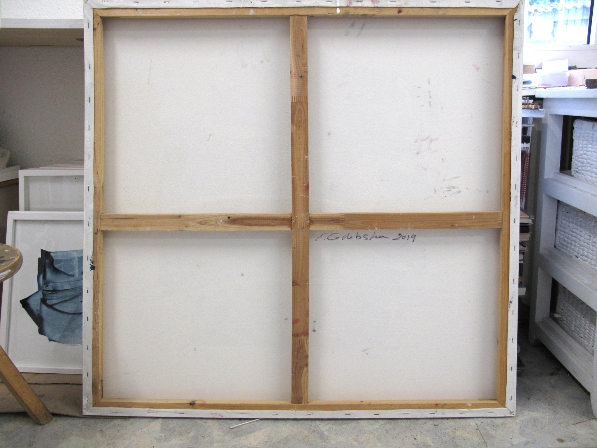 Equinox Green 03 - Emma Godebska - Abstract Painting - Ideelart