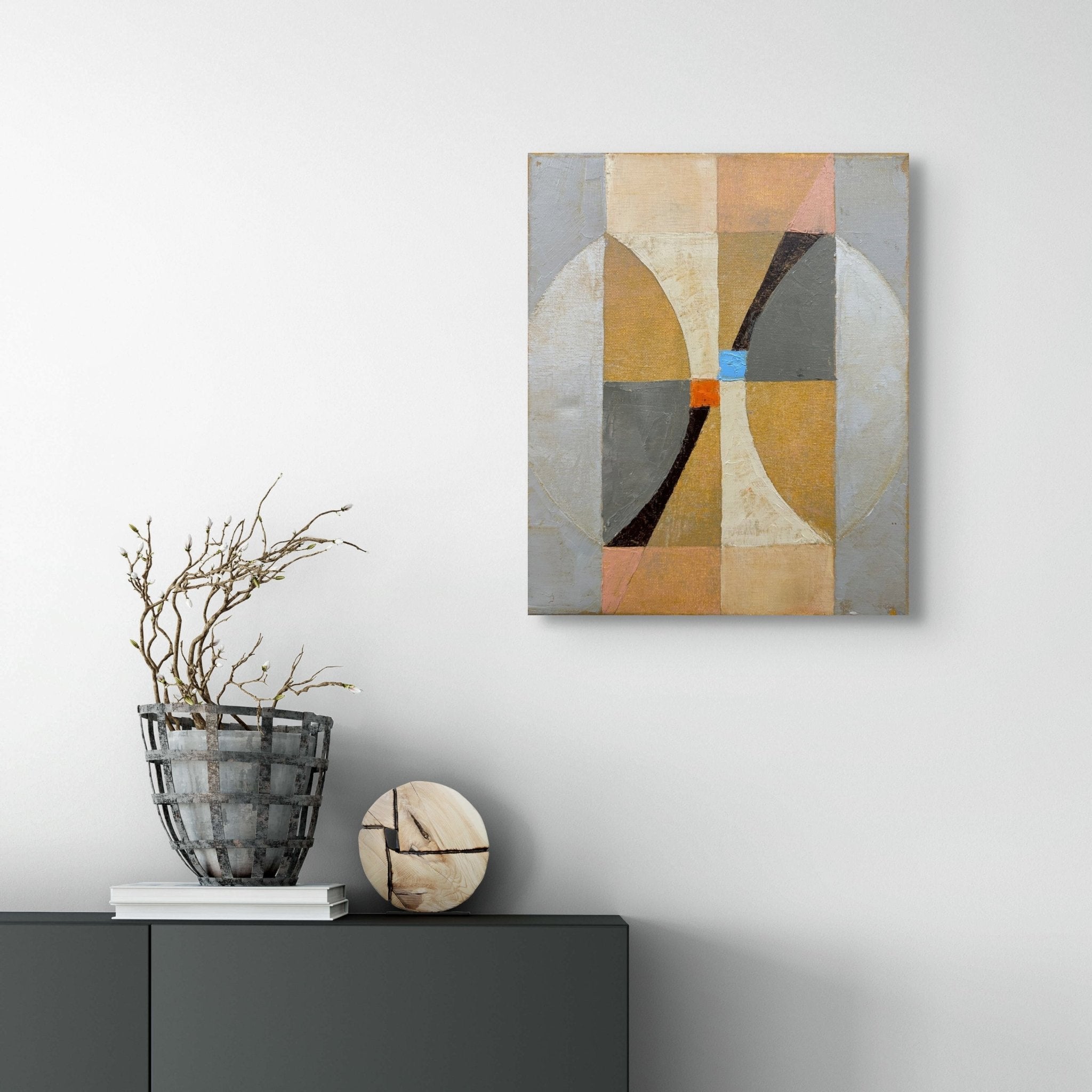 Ideas XII (Turning Point Series) - Jeremy Annear - Abstract Painting - Ideelart