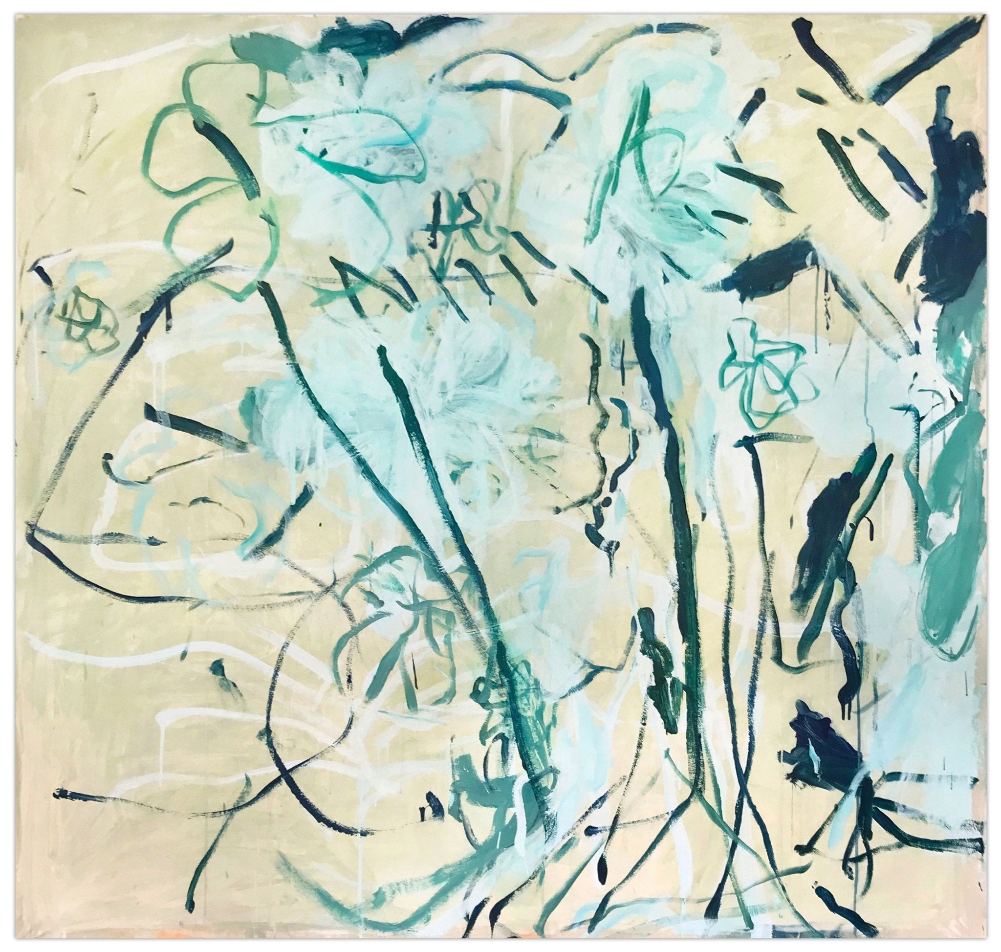 In Spite of All the Damage - Macha Poynder - Abstract Painting - Ideelart