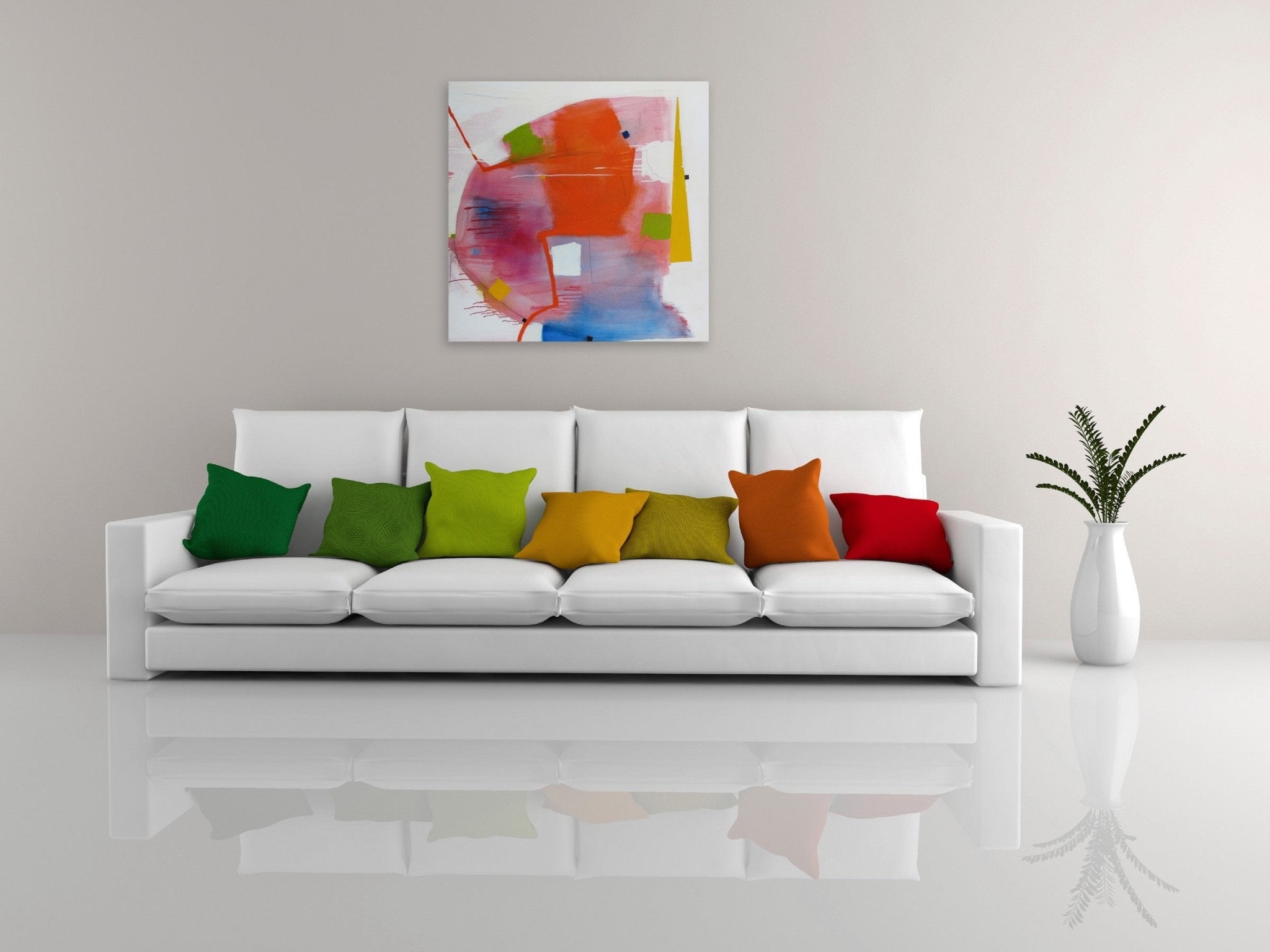 Behold - Xanda McCagg - Abstract Painting - Ideelart