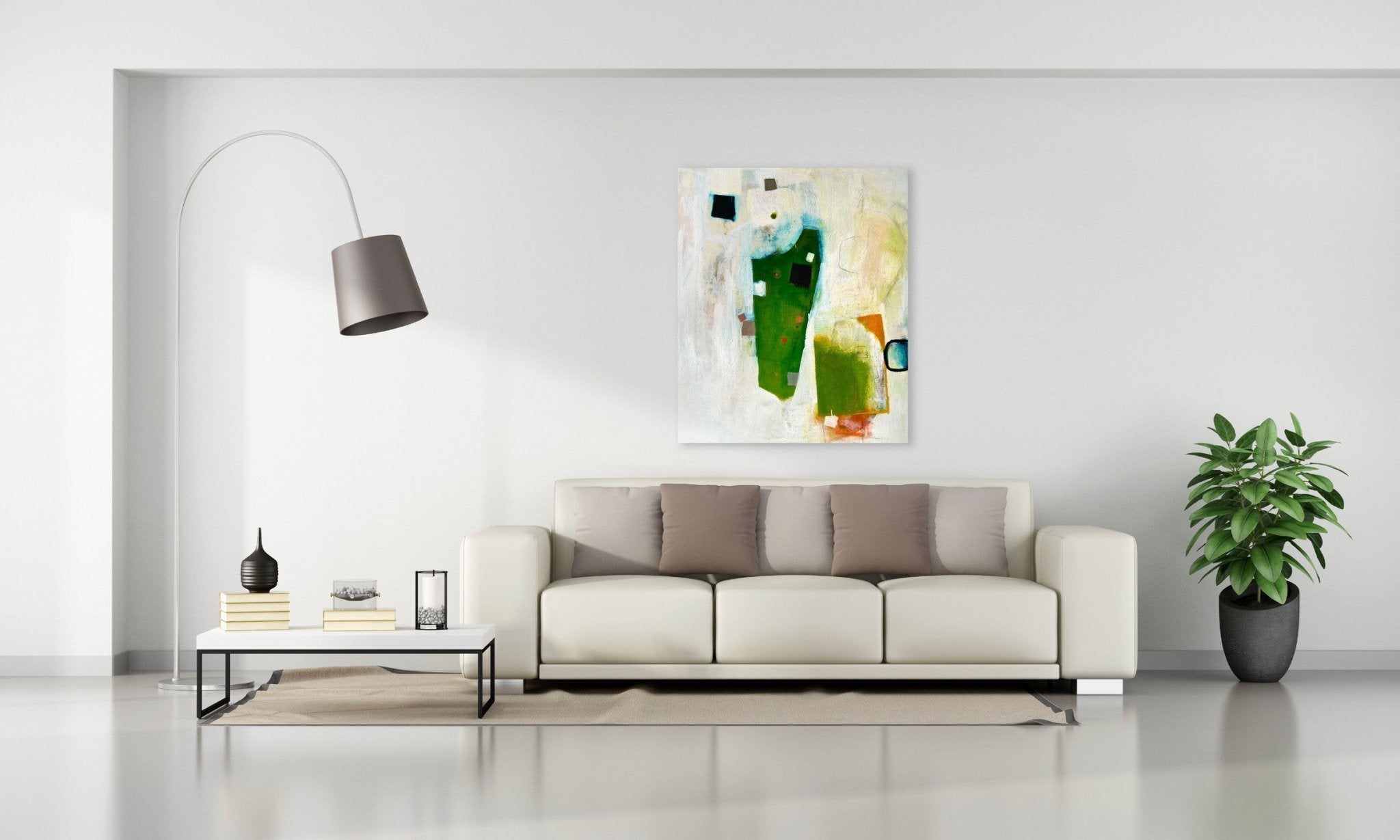 Proximity Noted - Xanda McCagg - Abstract Painting - Ideelart