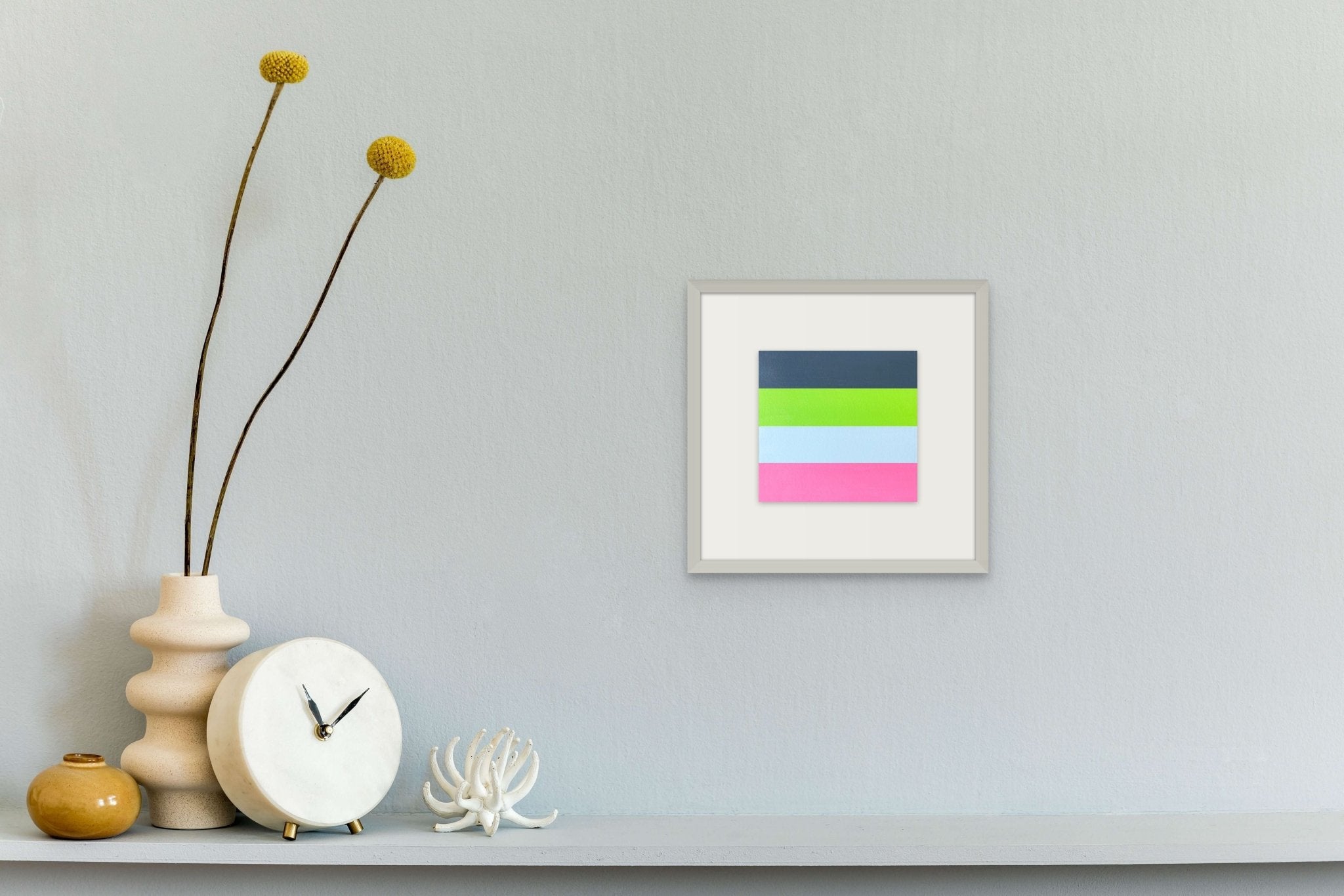 Come and Go - Brent Hallard - Abstract Painting - Ideelart