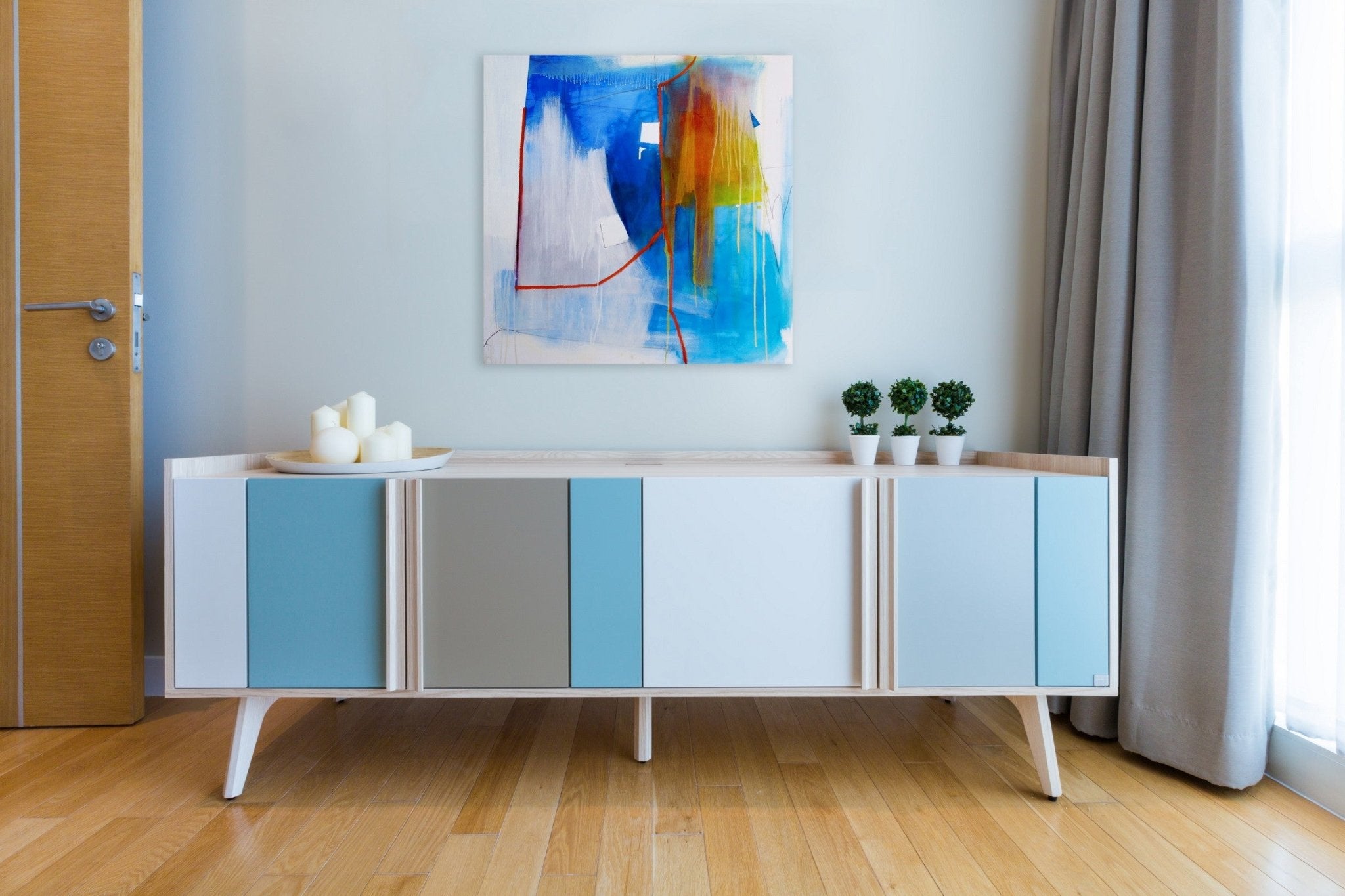 Tear - Xanda McCagg - Abstract Painting - Ideelart