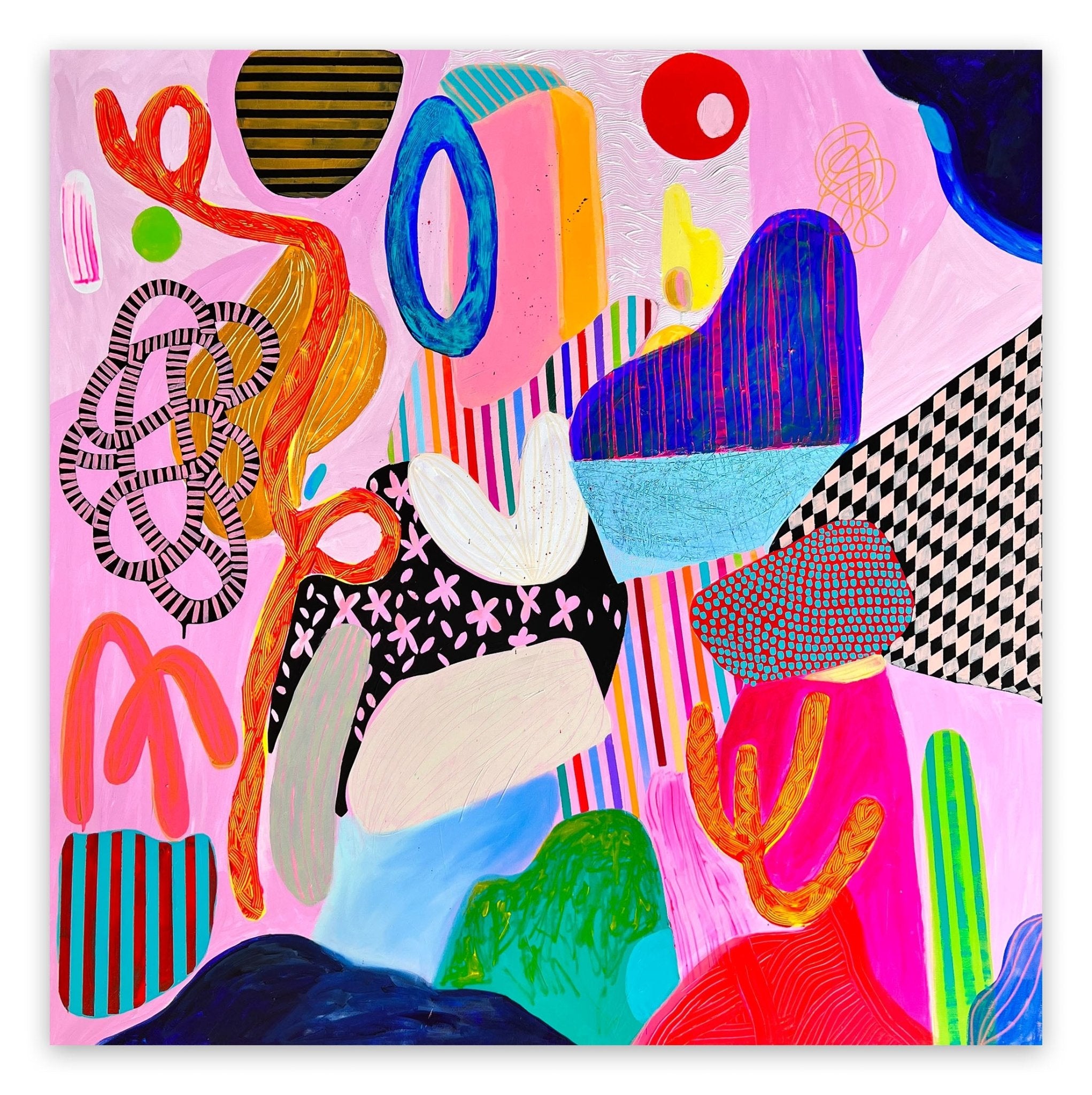 Kaleidoscope - Daniela Marin - Abstract Painting - Ideelart