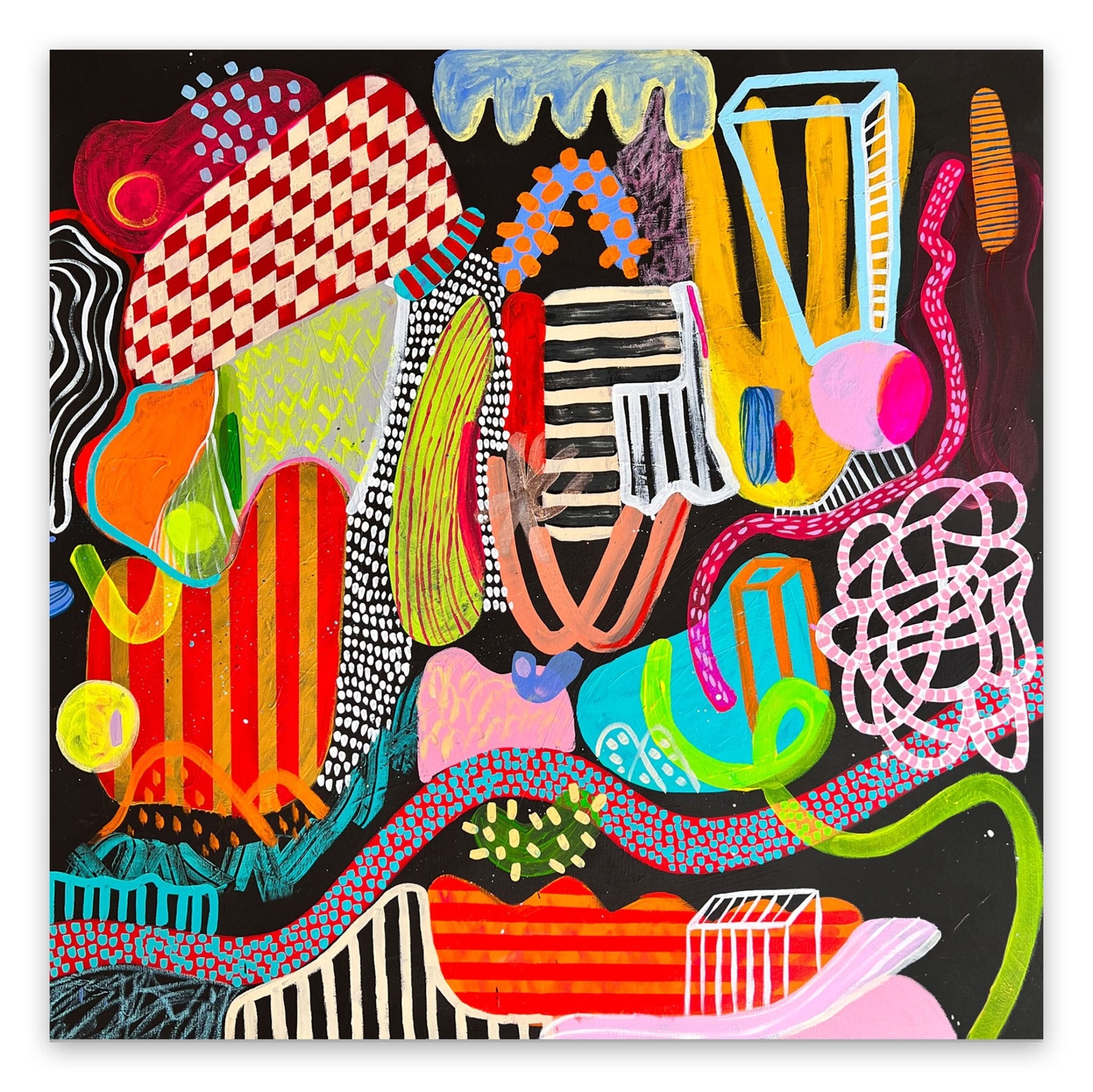 Creation II - Daniela Marin - Abstract Painting - Ideelart